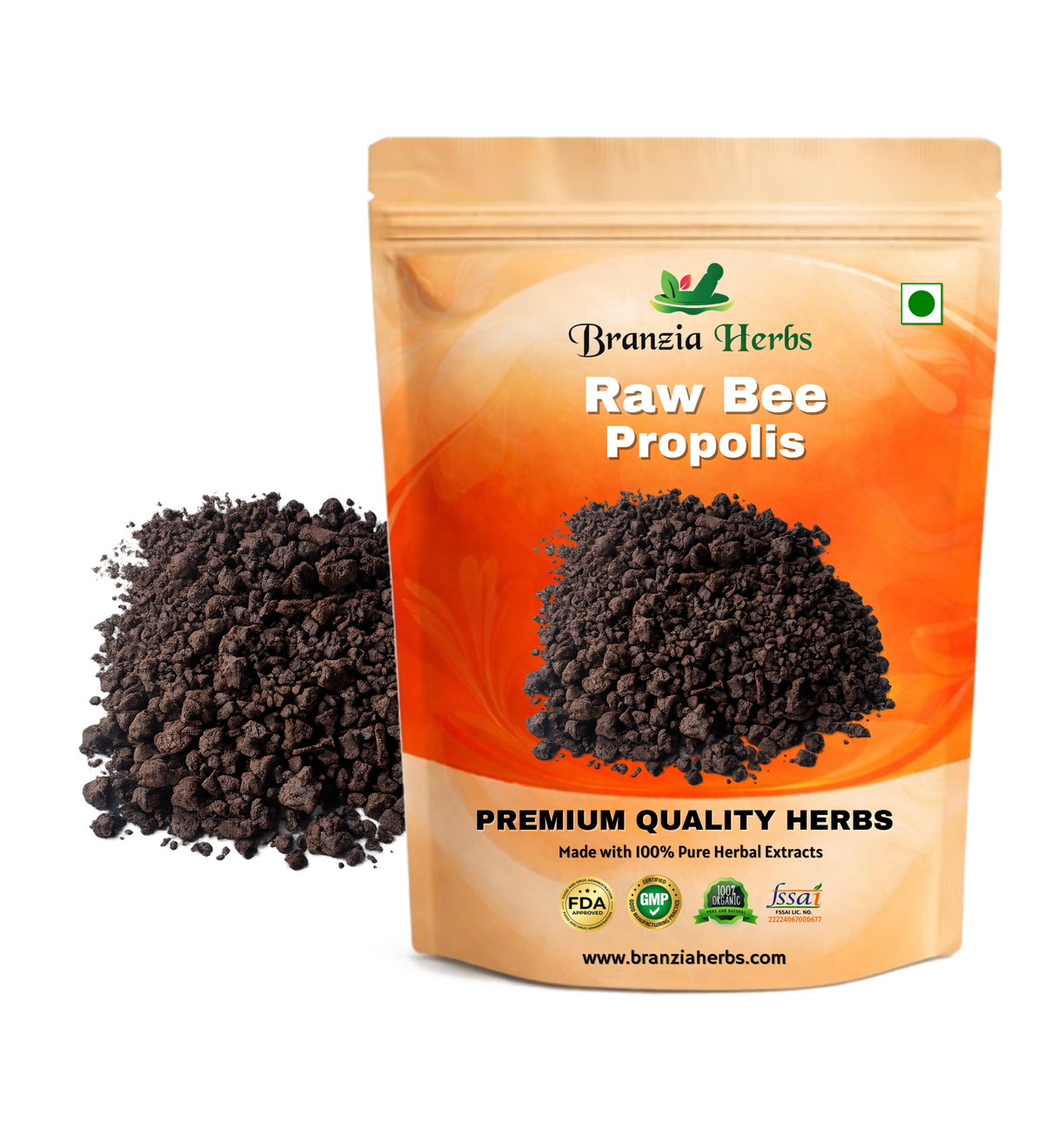 Proppolis Pure Raw Bee Propolis - Natural and Chemical-Free – Branzia Herbs