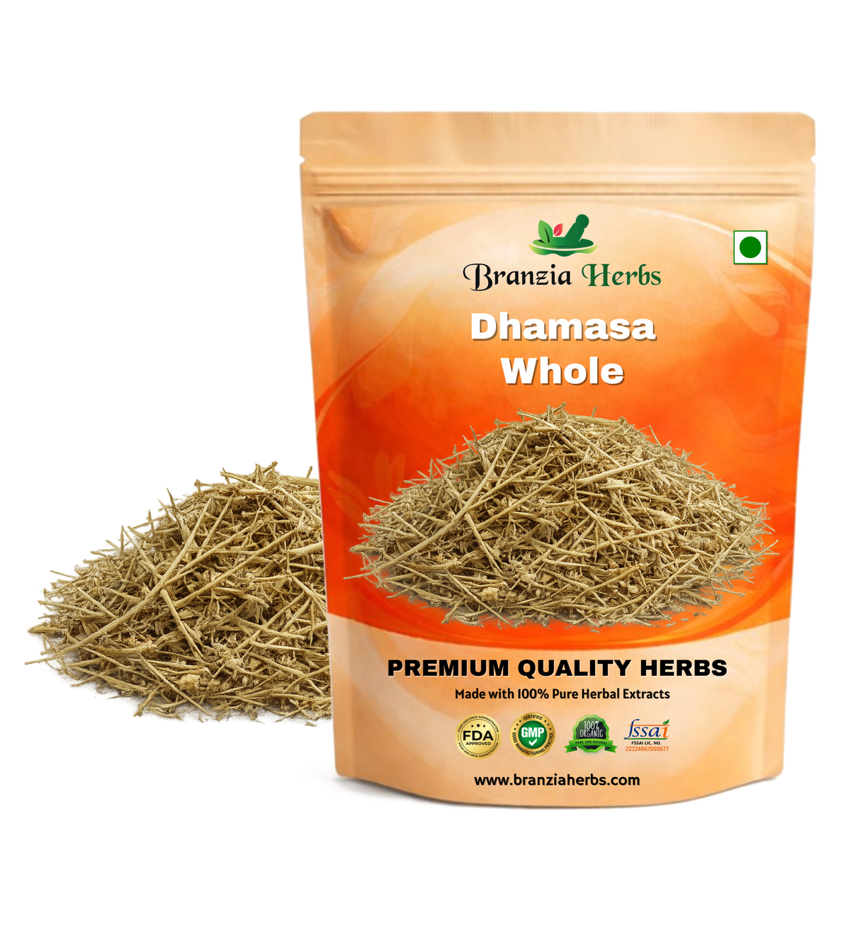 Dhamasa-Damasha-Dhamaasa(Panchang) Dried-Desert- Fagonia Cretica - Branzia Herbs