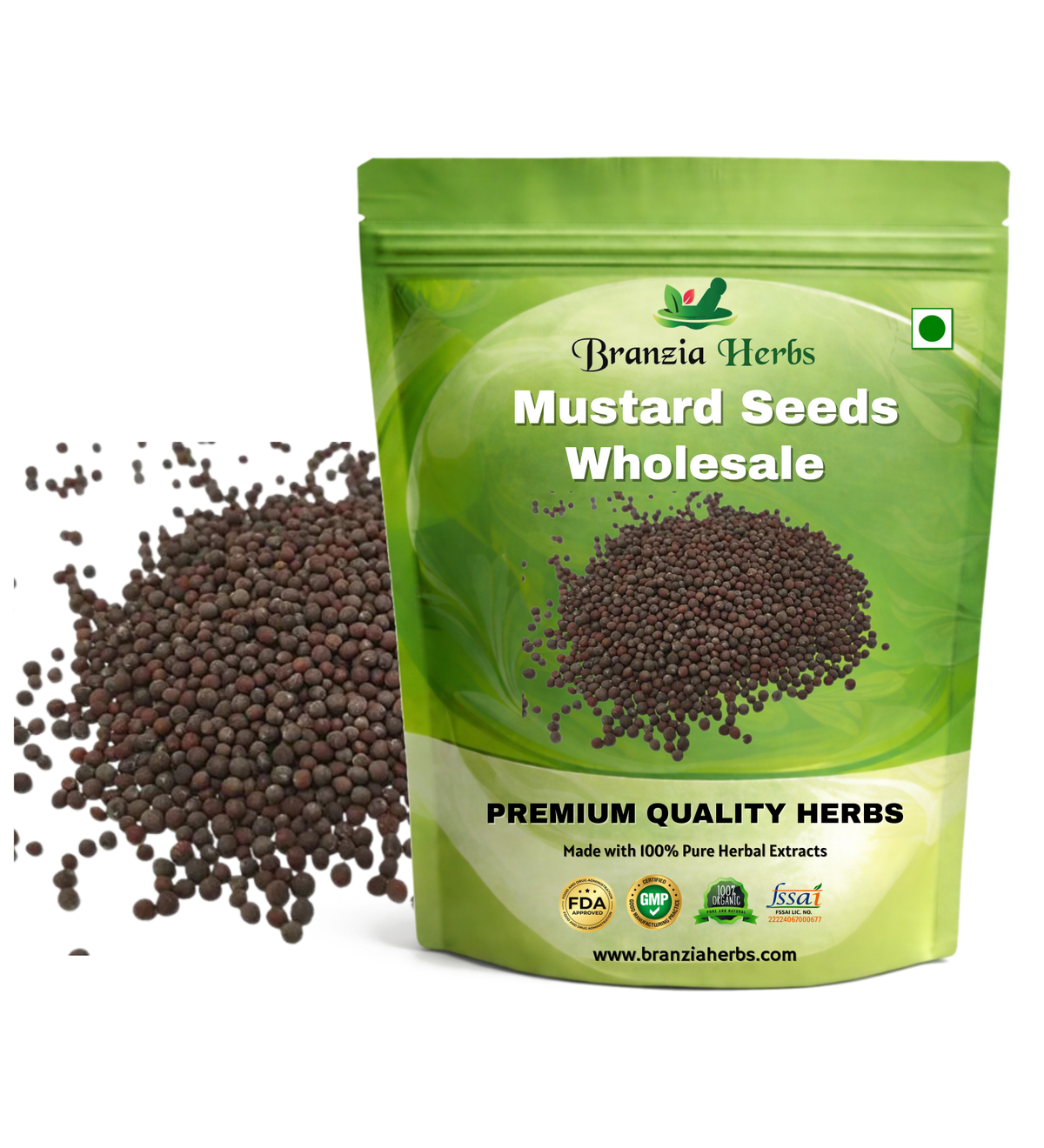 Mustard Seeds Black/Brown Organic Wholesale