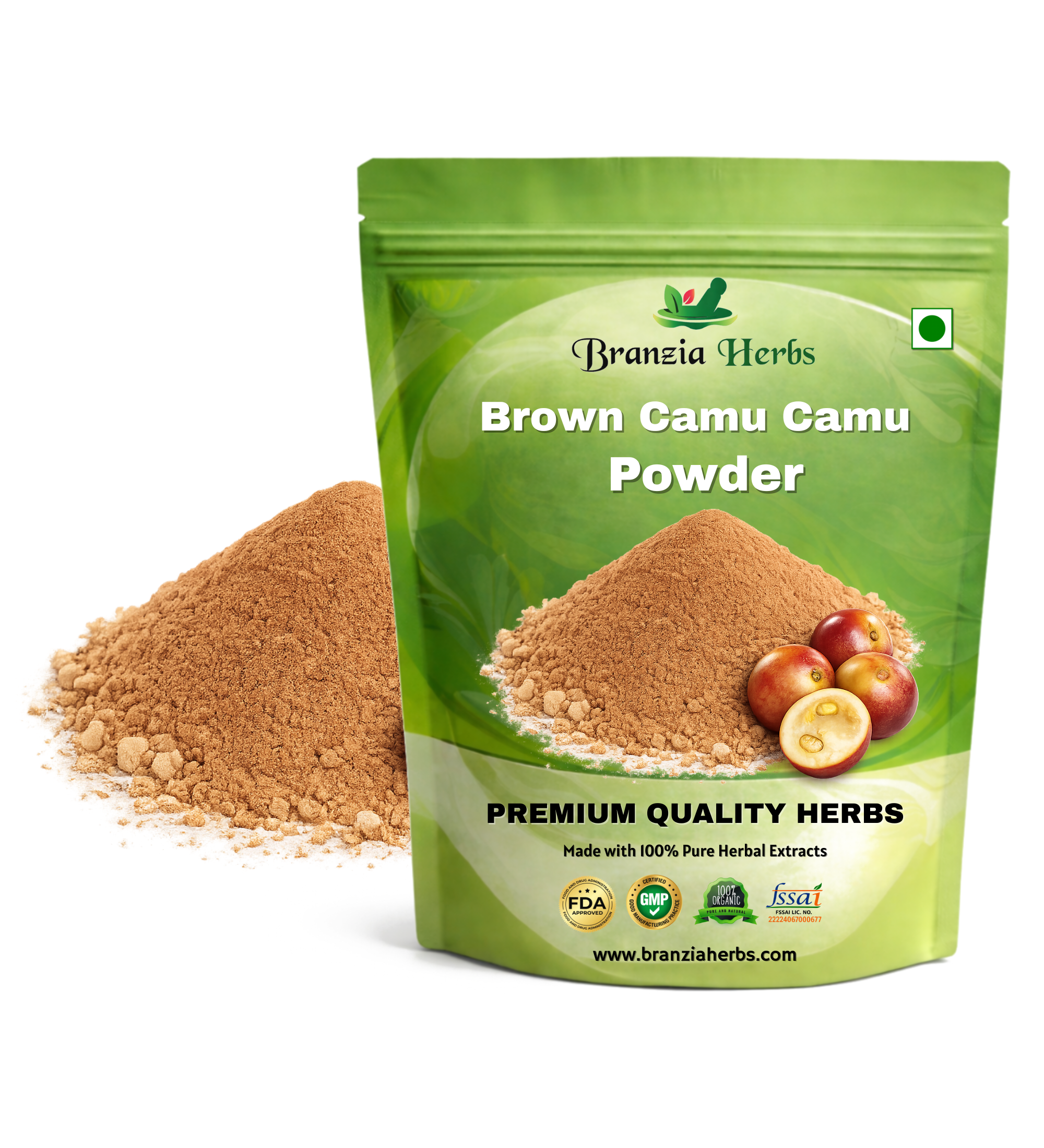 Brown Camu Camu Extract Powder - Branzia Herbs
