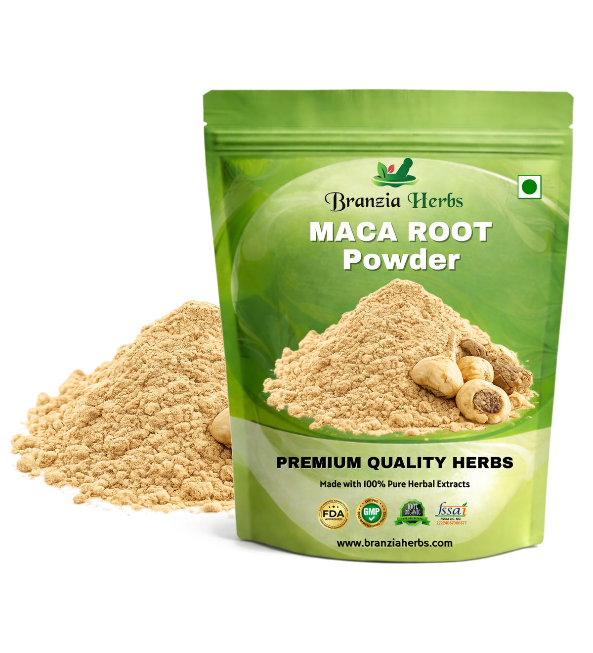 MACA ROOT POWDER - Branzia Herbs