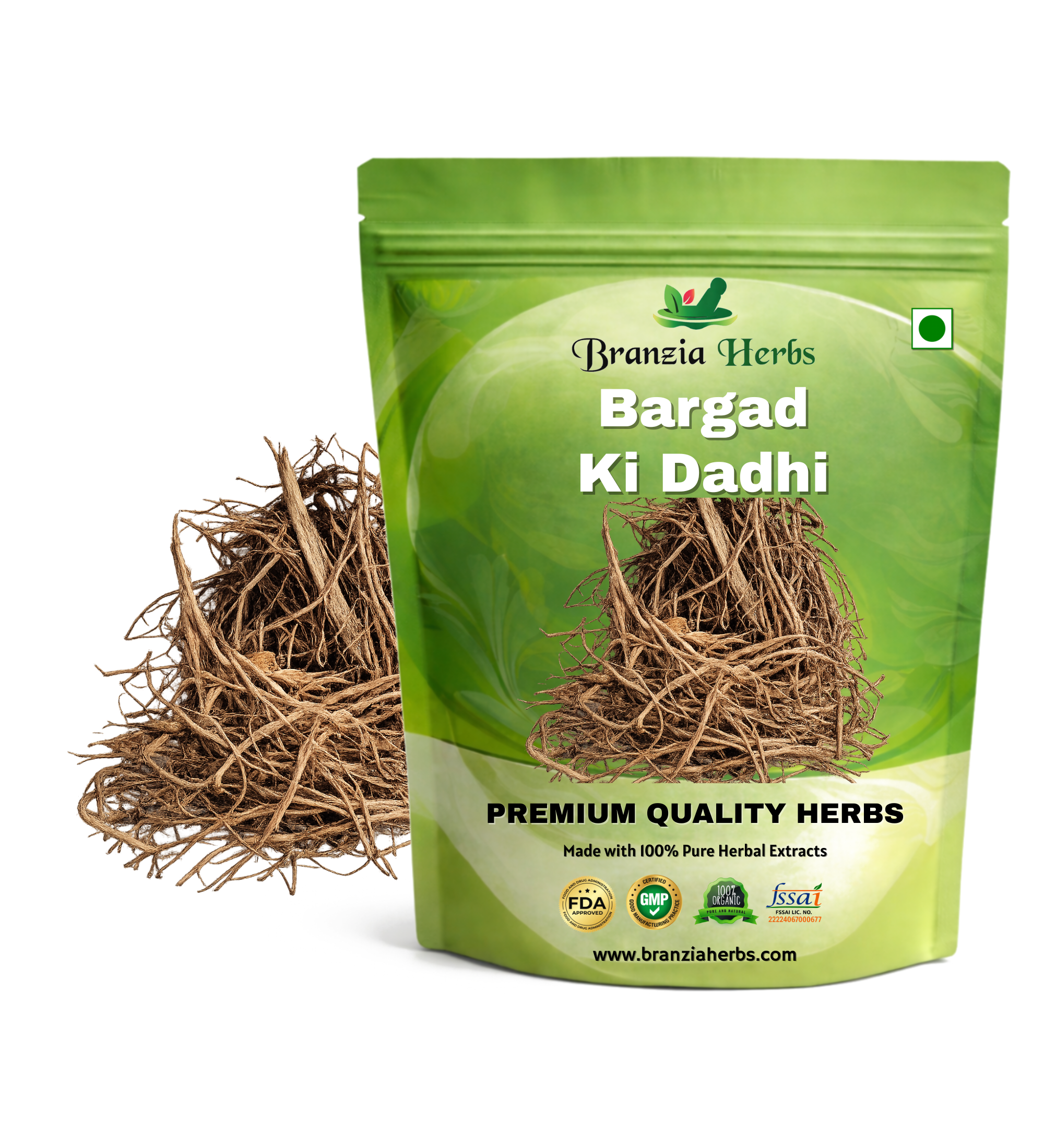 Bargad Ki Dadhi - Bar Ki Dari - Badh Ki Dadhi - Banyan Aerial Roots - Branzia Herbs
