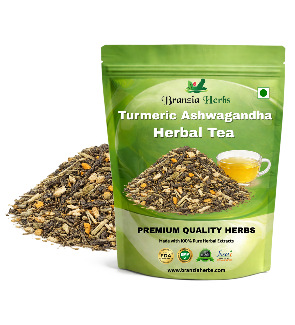 Turmeric Ashwagandha Herbal Tea – Anti Inflammatory Tea