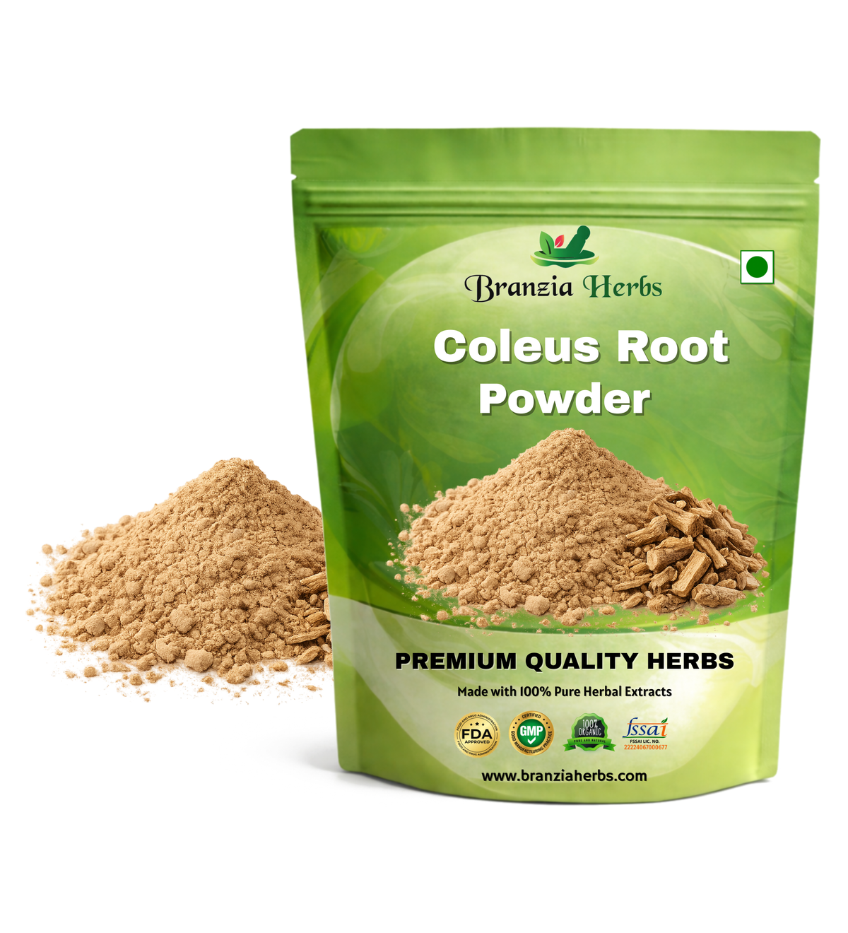 Coleus Root Powder, - Branzia Herbs