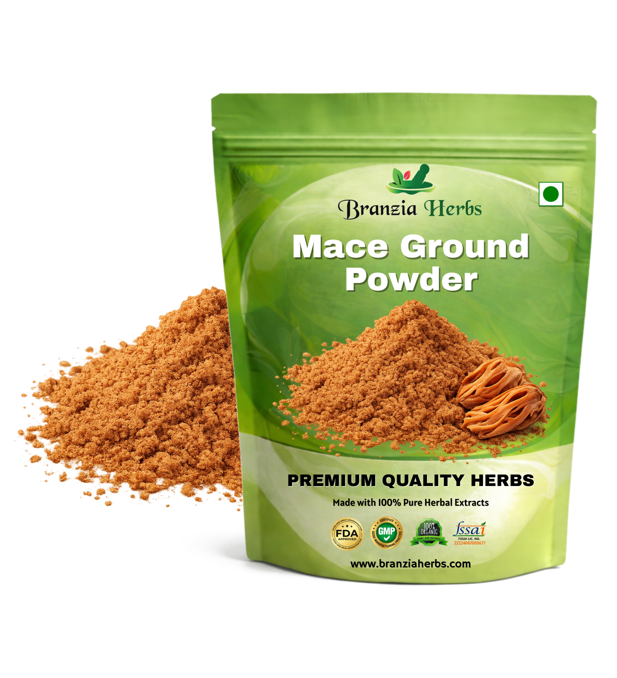 Mace Ground Powder Wholesale - Branzia Herbs