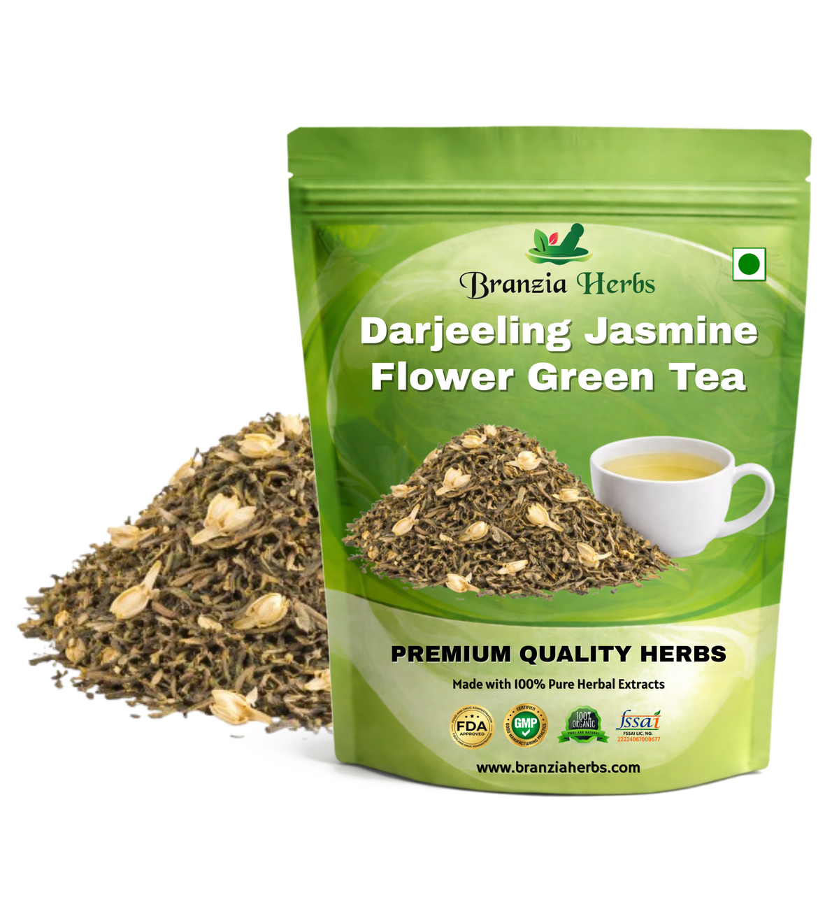 " Darjeeling Jasmine Flower Green Tea – Herbal Tea – Classic Series "