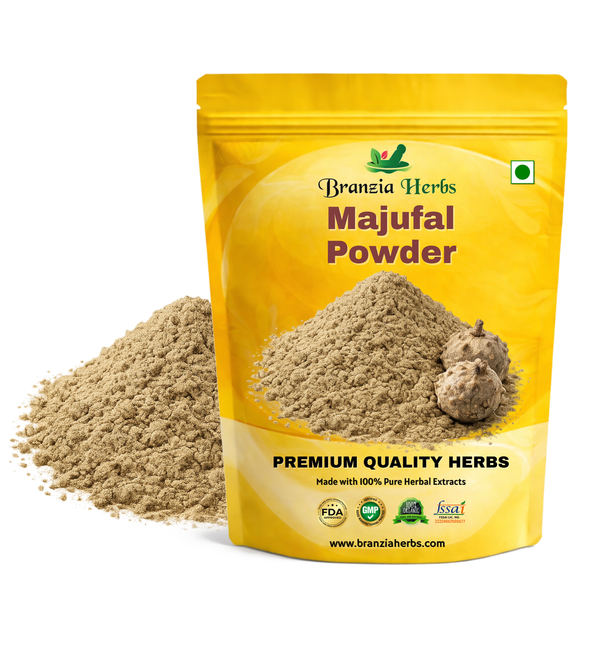 Majufal Powder – Maya Powder – Oak Gall – Quercus infectoria - Branzia Herbs