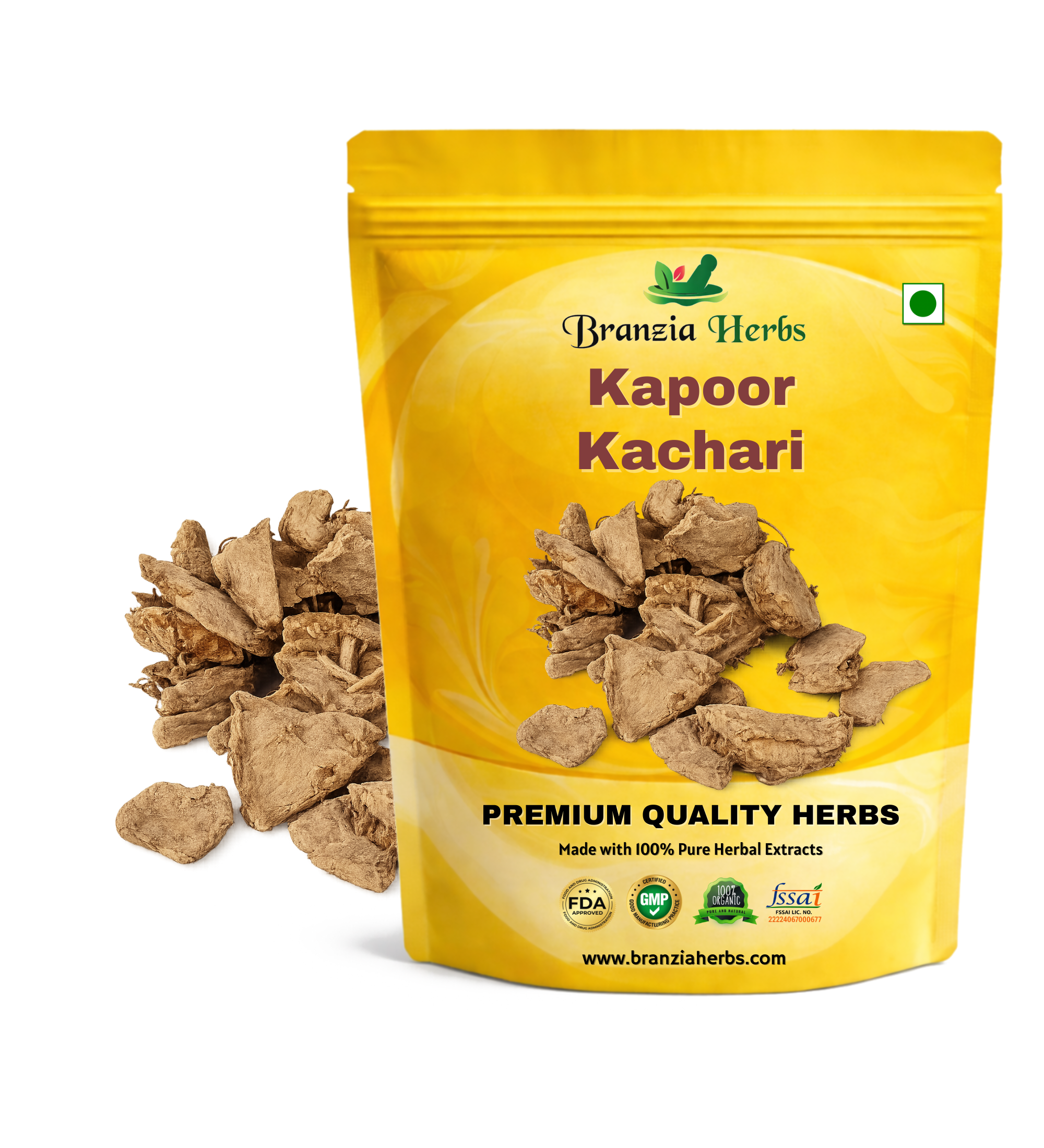 Kapoor Kachari - Kachuralu - Ginger Lily - Ekangi – Hedychium Spicatum - Branzia Herbs
