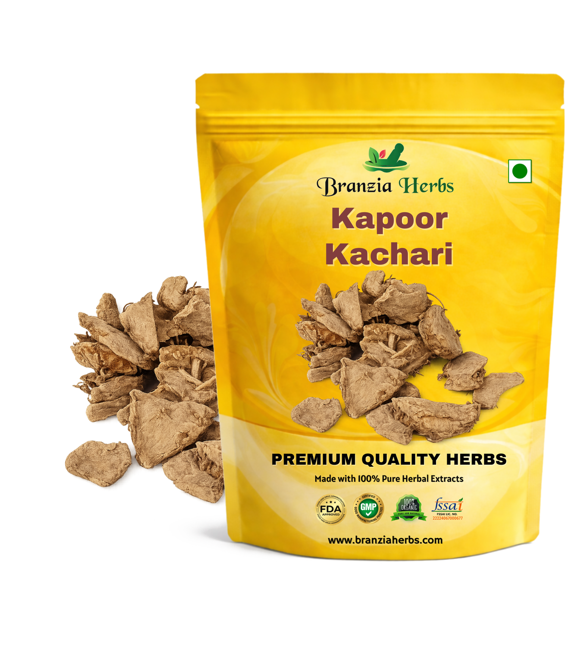 Kapoor Kachari - Kachuralu - Ginger Lily - Ekangi – Hedychium Spicatum - Branzia Herbs