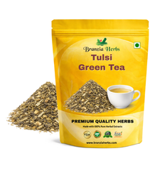 Tulsi Green Tea with Ginger and Lemongrass – Detox Tea for Healthy Heart