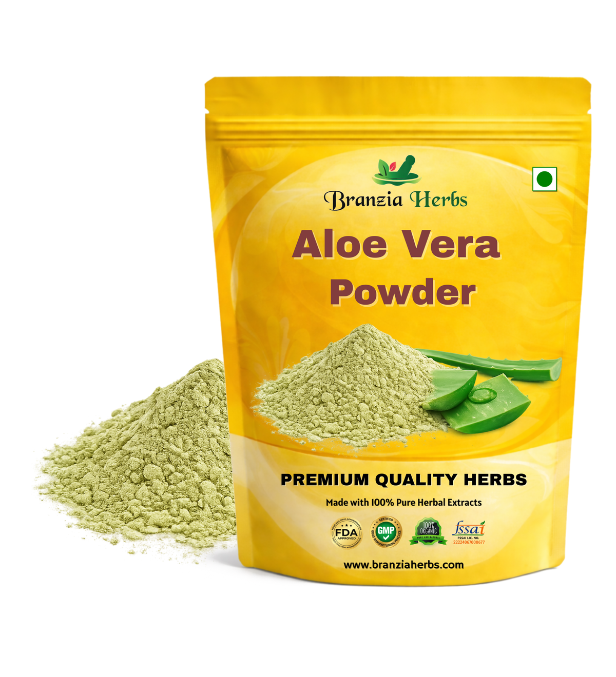 "Aloe Vera Powder " - Branzia Herbs