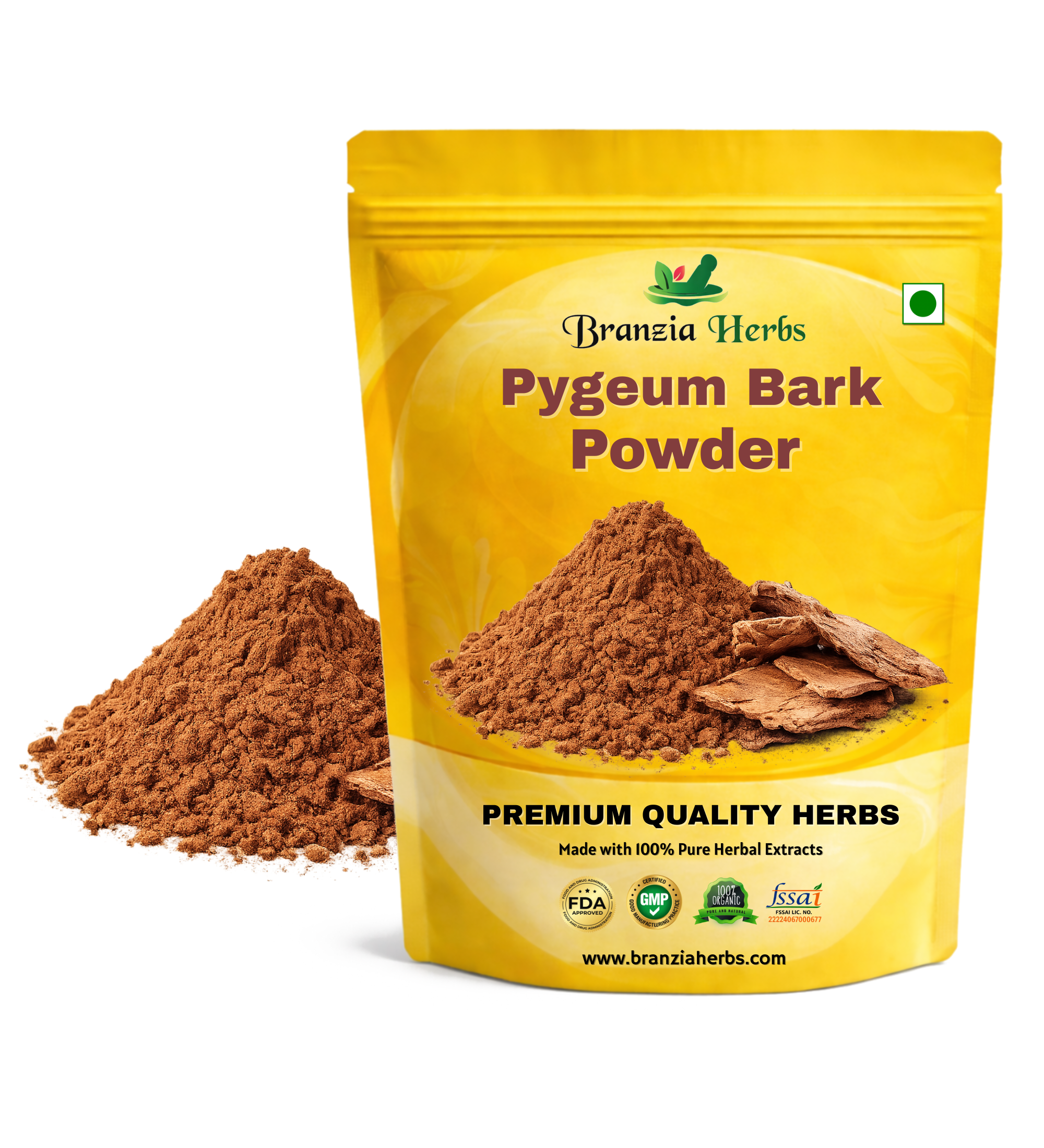Pygeum Bark Extract Powder - Branzia Herbs