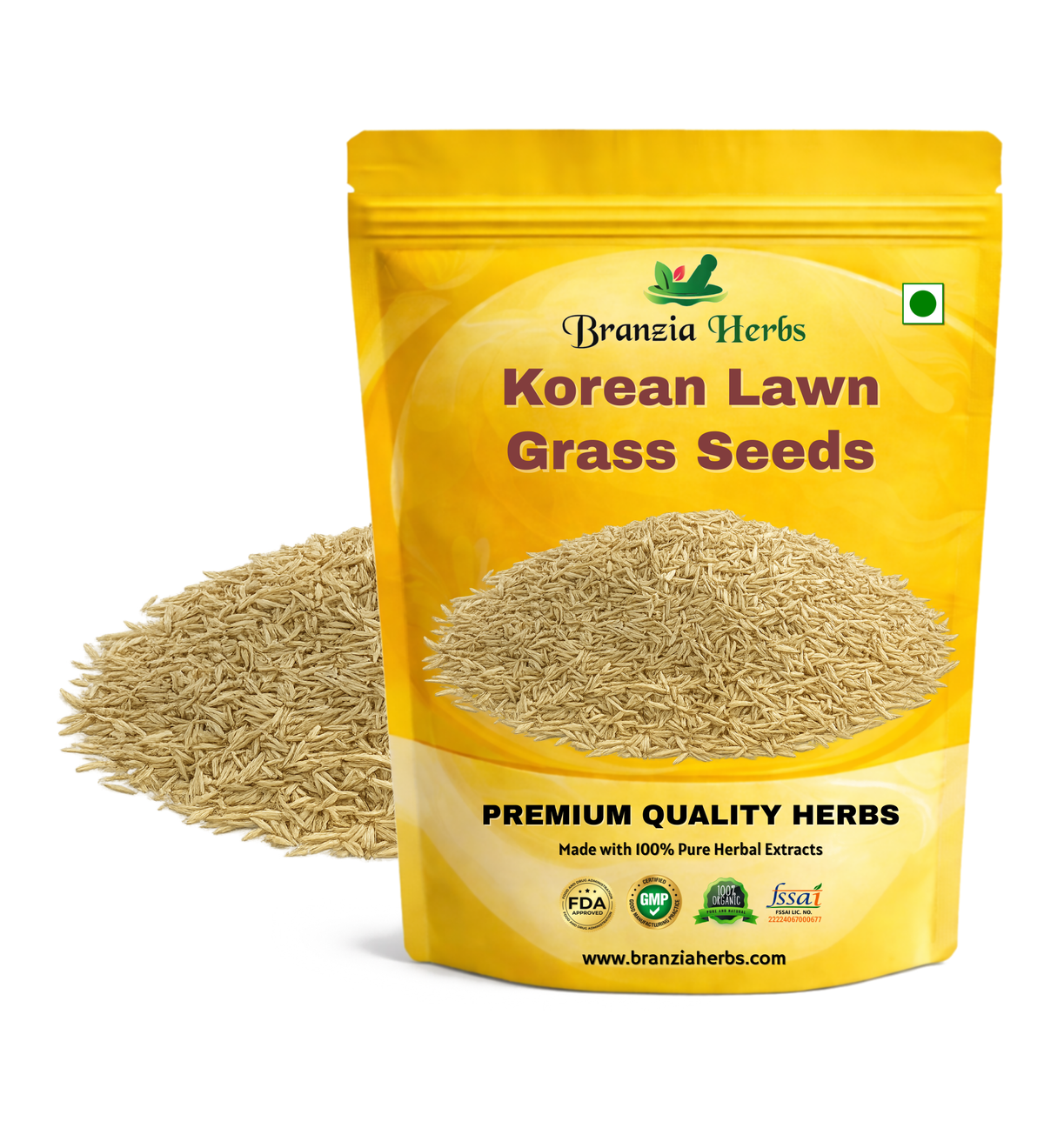 Korean Lawn Grass seeds Branzia Herbs