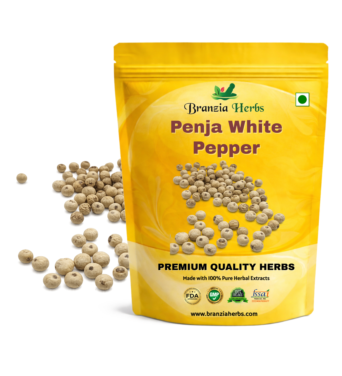 Penja White Pepper Wholesale Branzia Herbs