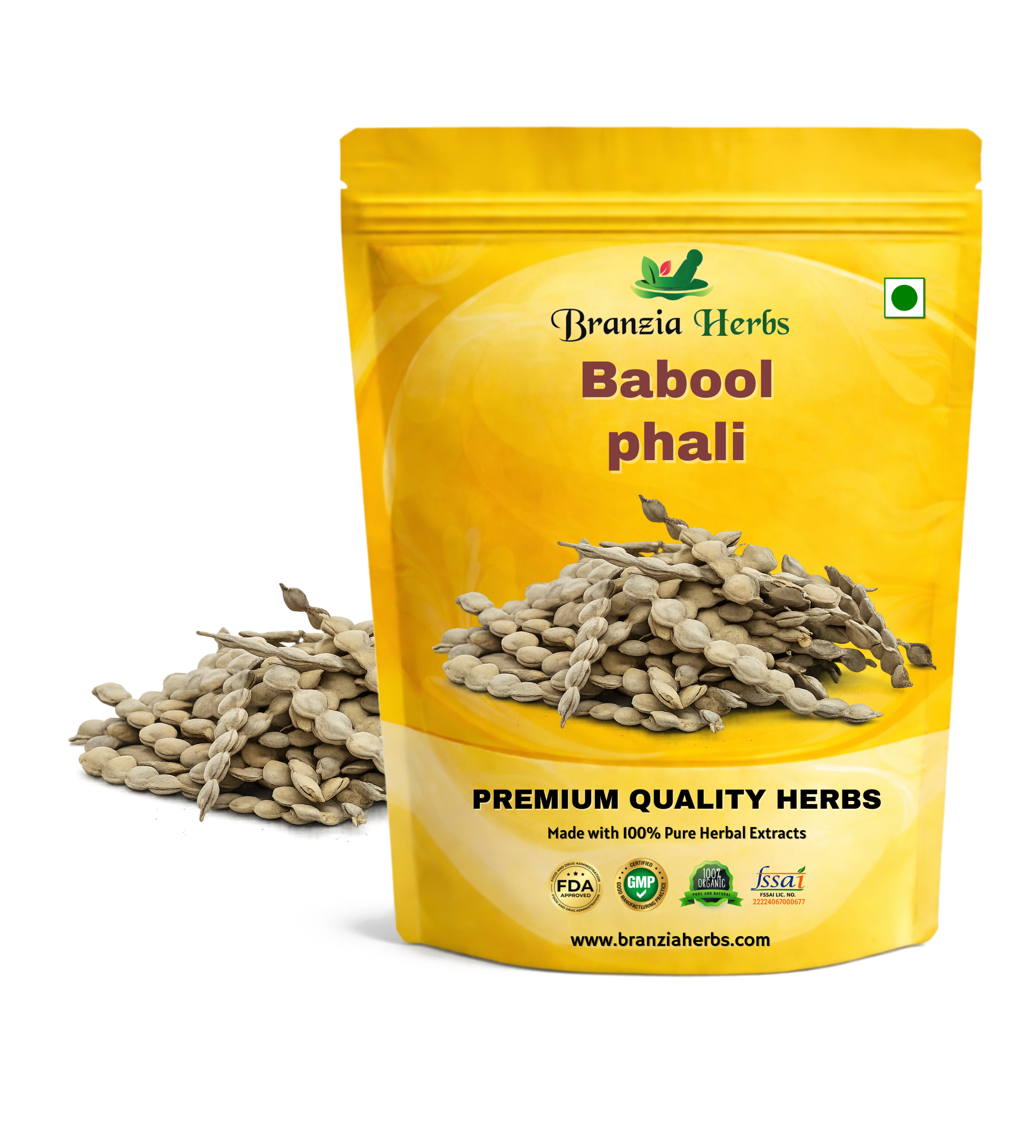 Babool phali or acacia arabica or kikar phali - Branzia Herbs