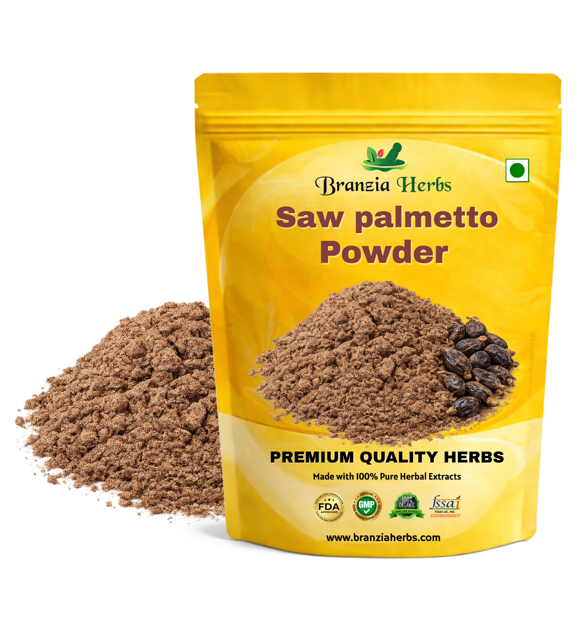 Saw palmetto Powder - Branzia Herbs