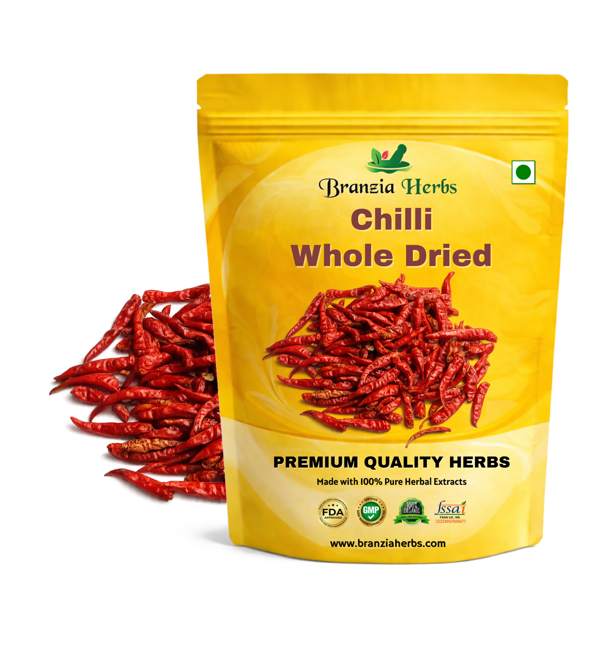 Chilli Whole Dried Branzia Herbs