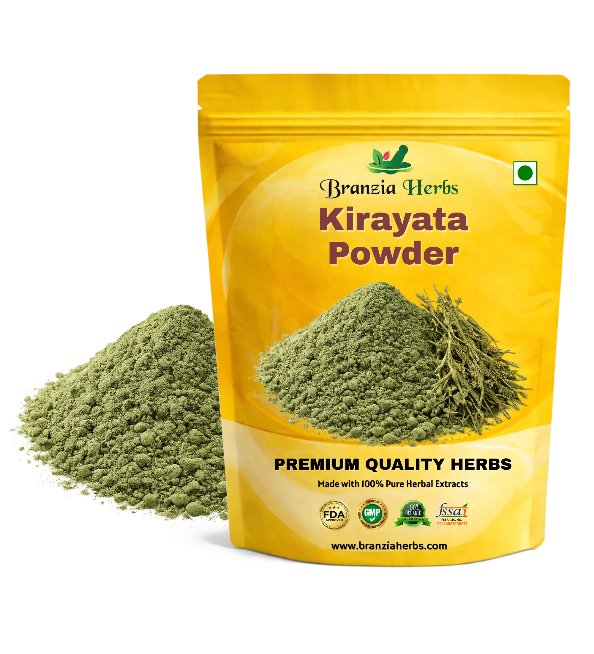 Kirayata/Karyatu/Chiraita Powder – Andrographis pamiculata - Branzia Herbs