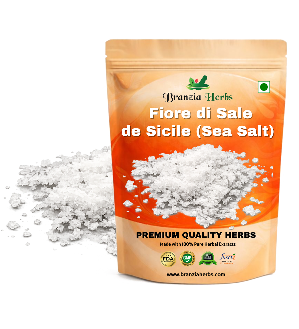 Fiore di Sale de Sicile (Sea Salt) - Italy Wholesale Branzia Herbs