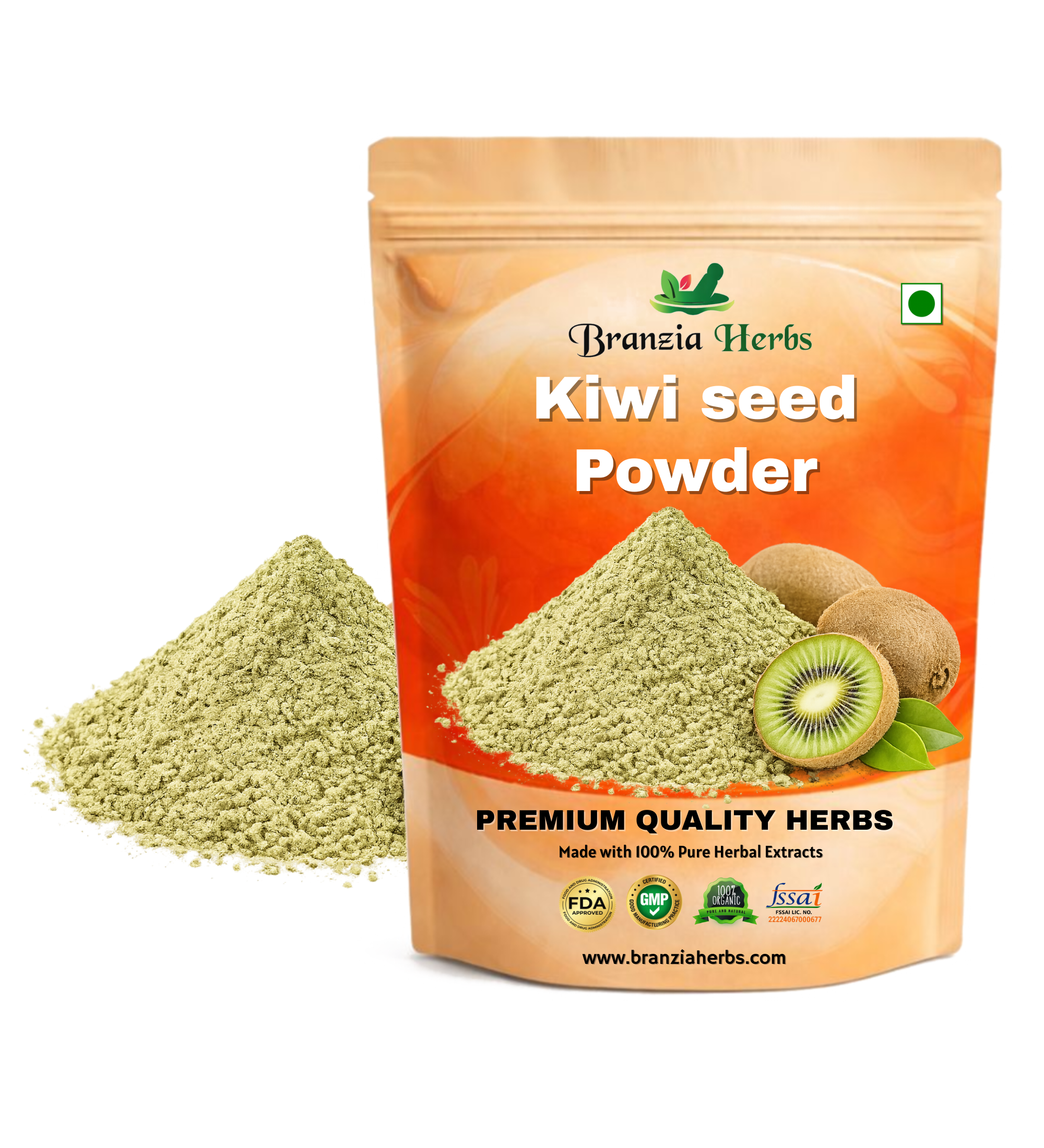 Kiwi seed Powder - Branzia Herbs