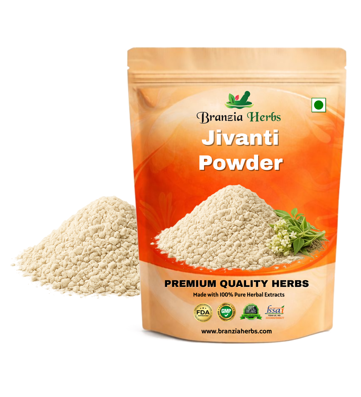 Jivanti Powder – Jeevanti Powder – Leptadenia reticulata - Branzia Herbs