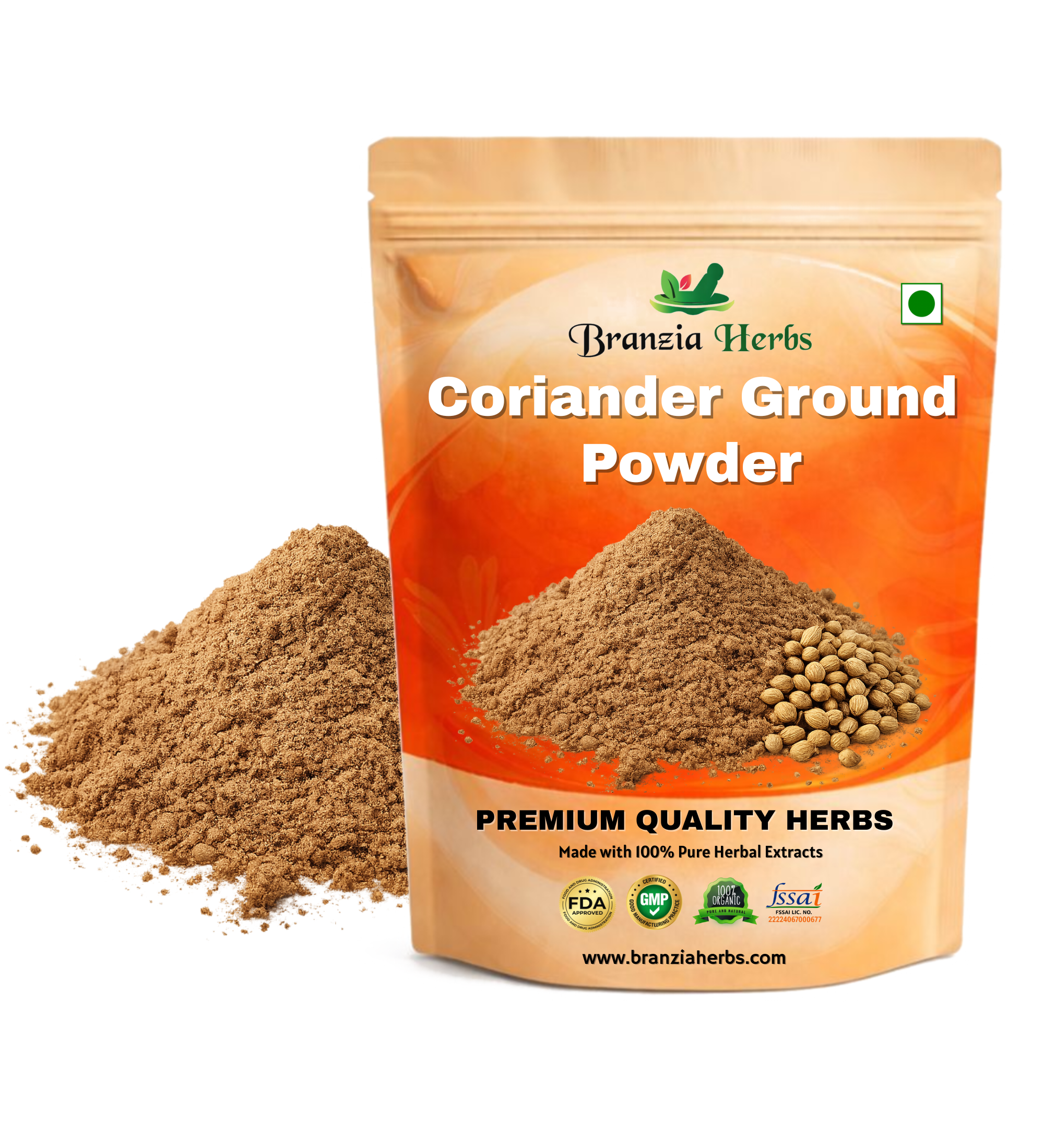 Coriander Ground Powder Wholesale - Branzia Herbs