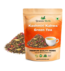 Royal Kashmiri Kahwa Green Tea with Saffron – Wellness Herbal Tea