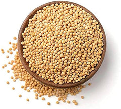 Yellow Mustard Seeds | Natural Whole Sarson Dana | Premium Farm Cultivated Culinary Seeds