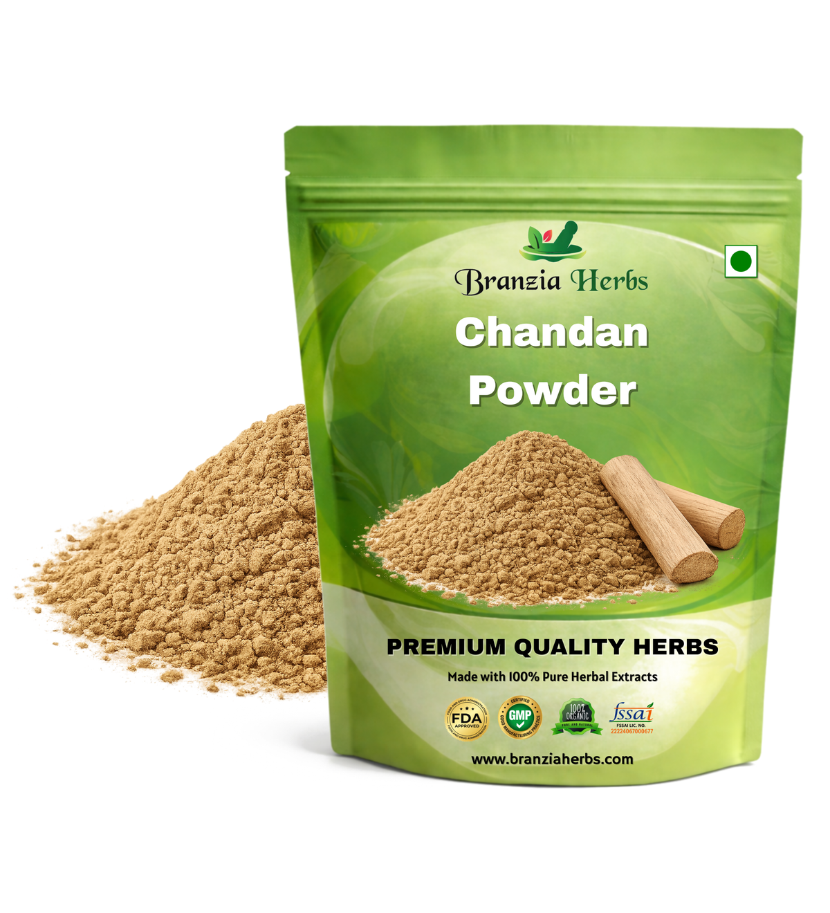 Chandan Powder – Sandalwood Powder - Branzia Herbs