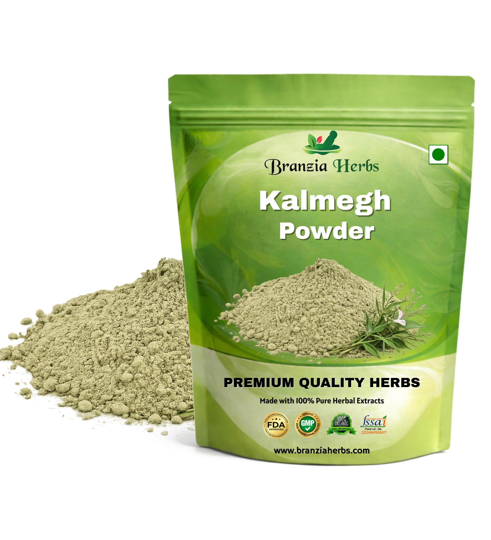 "Kalmegh Powder - Chirayta Hara - Andrographis Paniculata " - Branzia Herbs