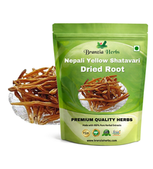 Original Nepali Yellow Shatavari Dried Root  Asparagus Racemosus - Aspragus - Satawar - Shatamuli - Branzia Herbs