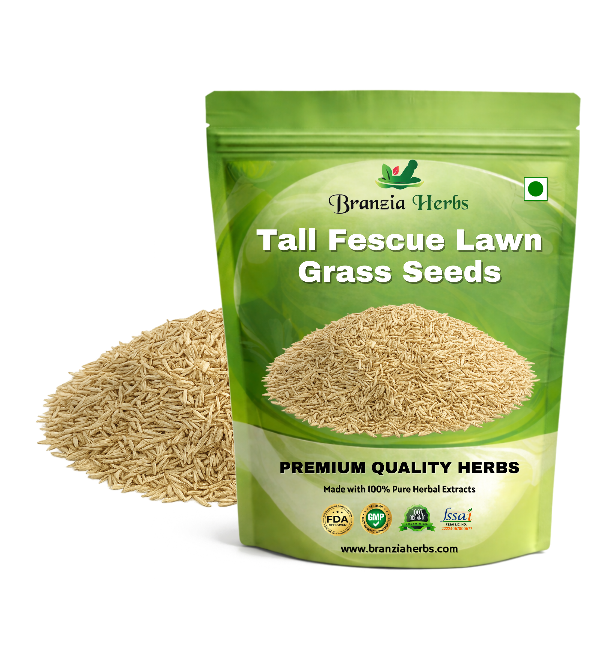 Tall Fescue Lawn Grass Seeds Branzia Herbs