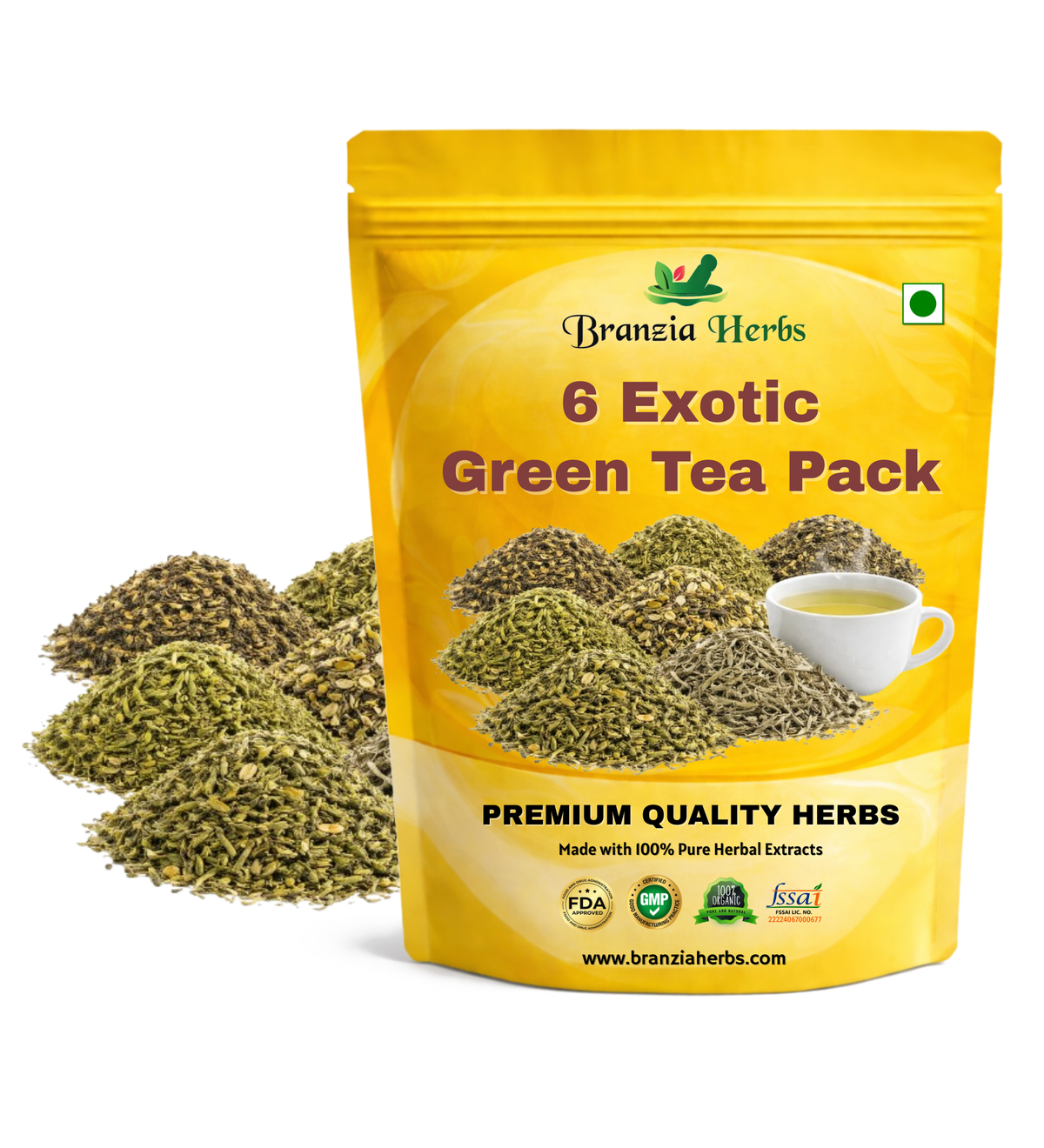 "6 Exotic Green Tea Sample Pack | New First Flush Green Teas 2024 "