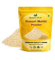 "Kasuri Methi Seeds Powder - Champa Methi Powder - Fenugreek seeds powder " - Branzia Herbs