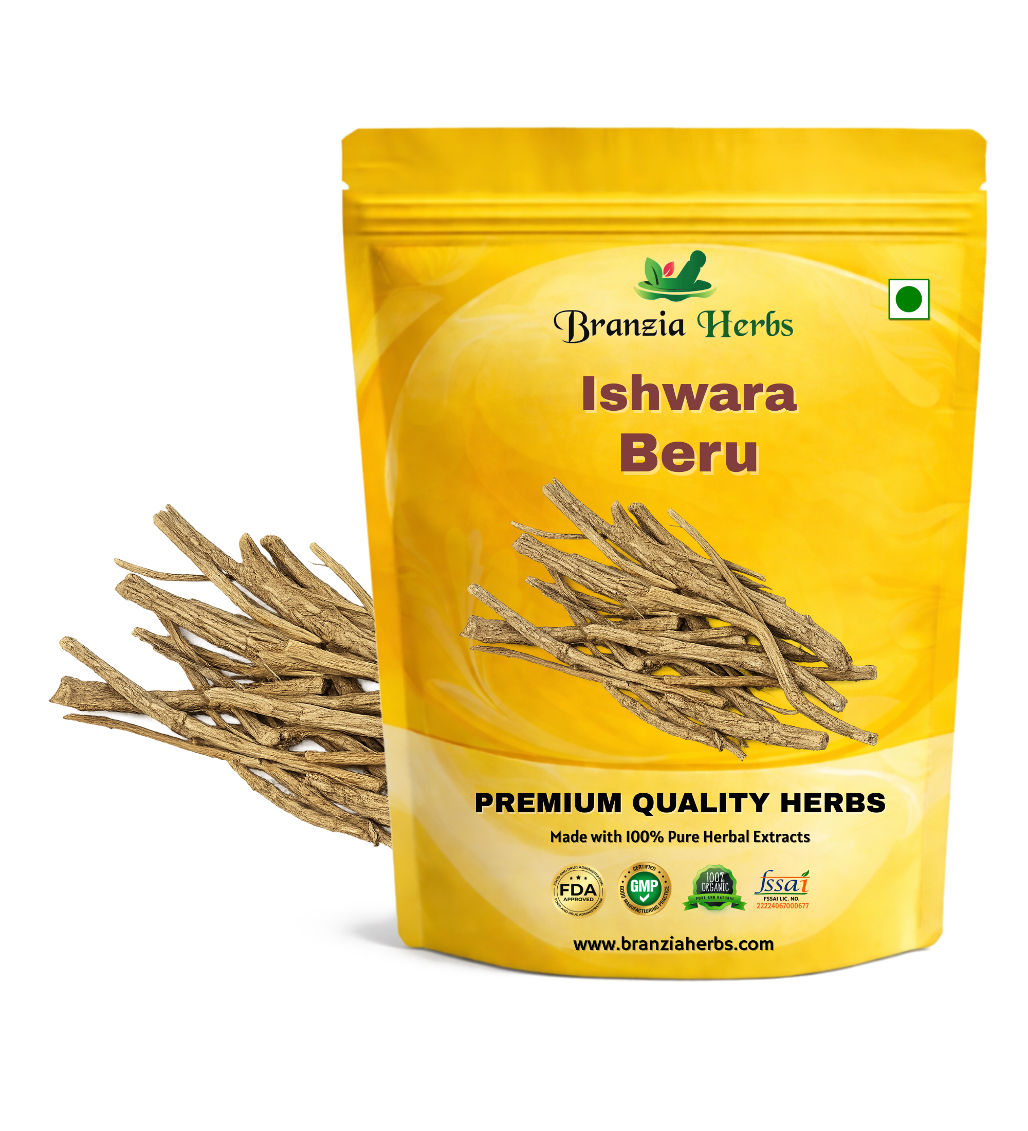 Ishwara Beru | Indian Birthwort | Snakeroot | Aristolochia Indica - Branzia Herbs