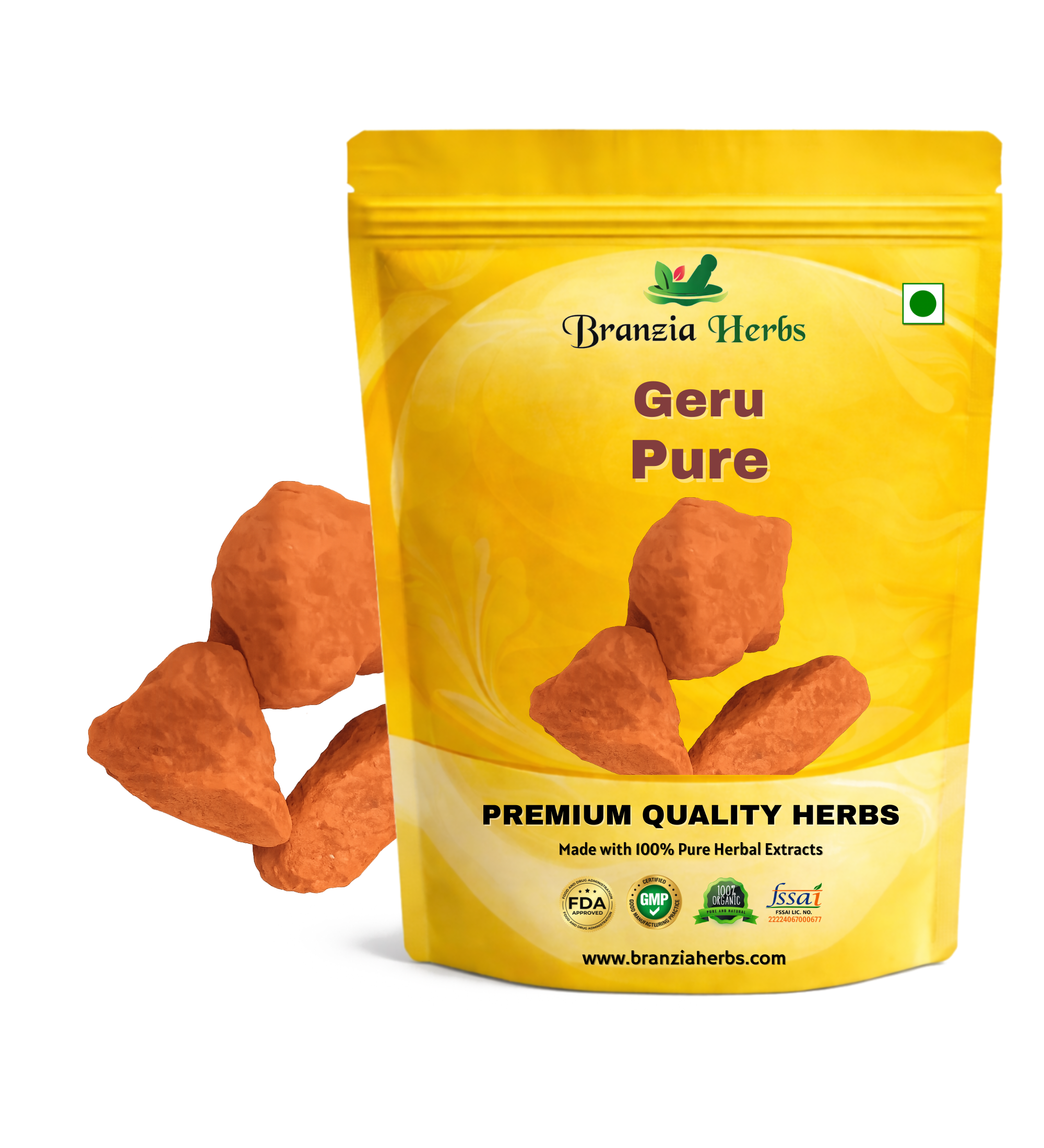 Geru Pure | Red Ochre - Branzia Herbs
