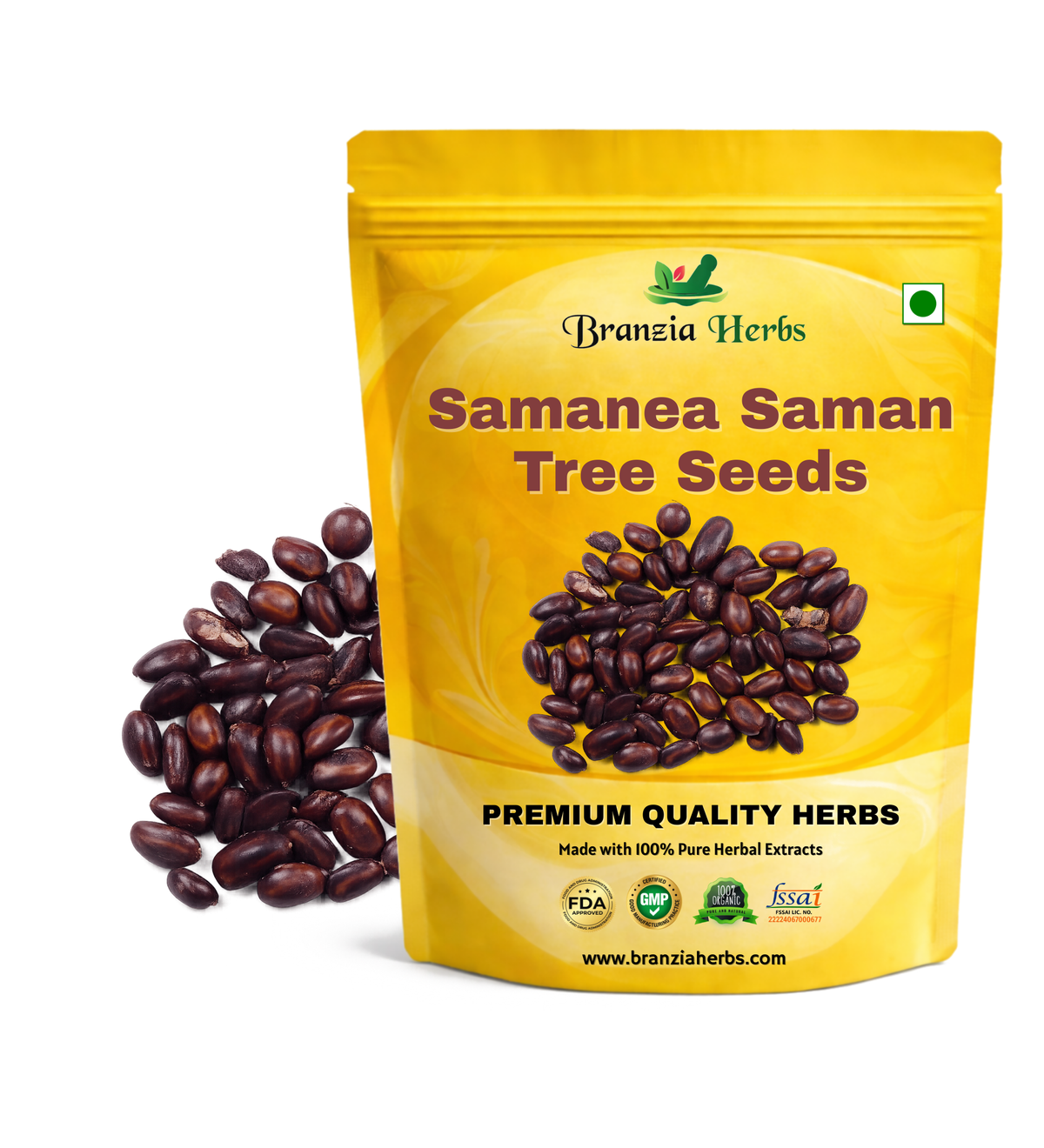 Samanea Saman | Rain Tree Seed Branzia Herbs