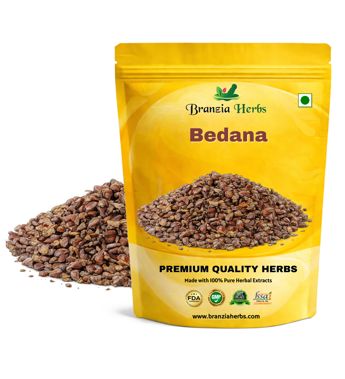 Bedana - Beedana - Bidana - Quince Seeds - Bahee Dana - Pyrus Cydonia Branzia Herbs