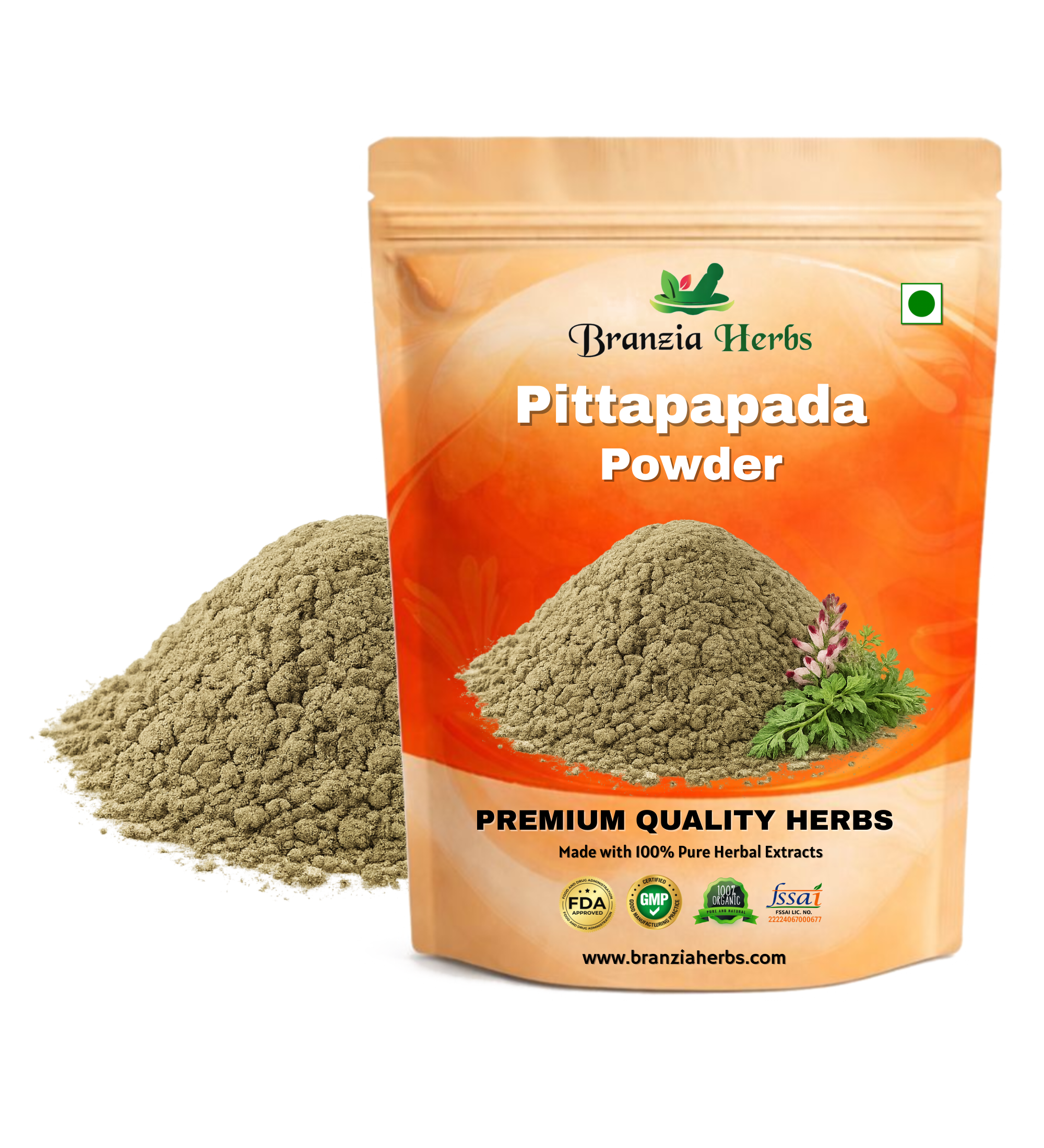 "Pittapapada Powder – Pitpapado – Suksmapatra Powder – Fumaria indica " - Branzia Herbs