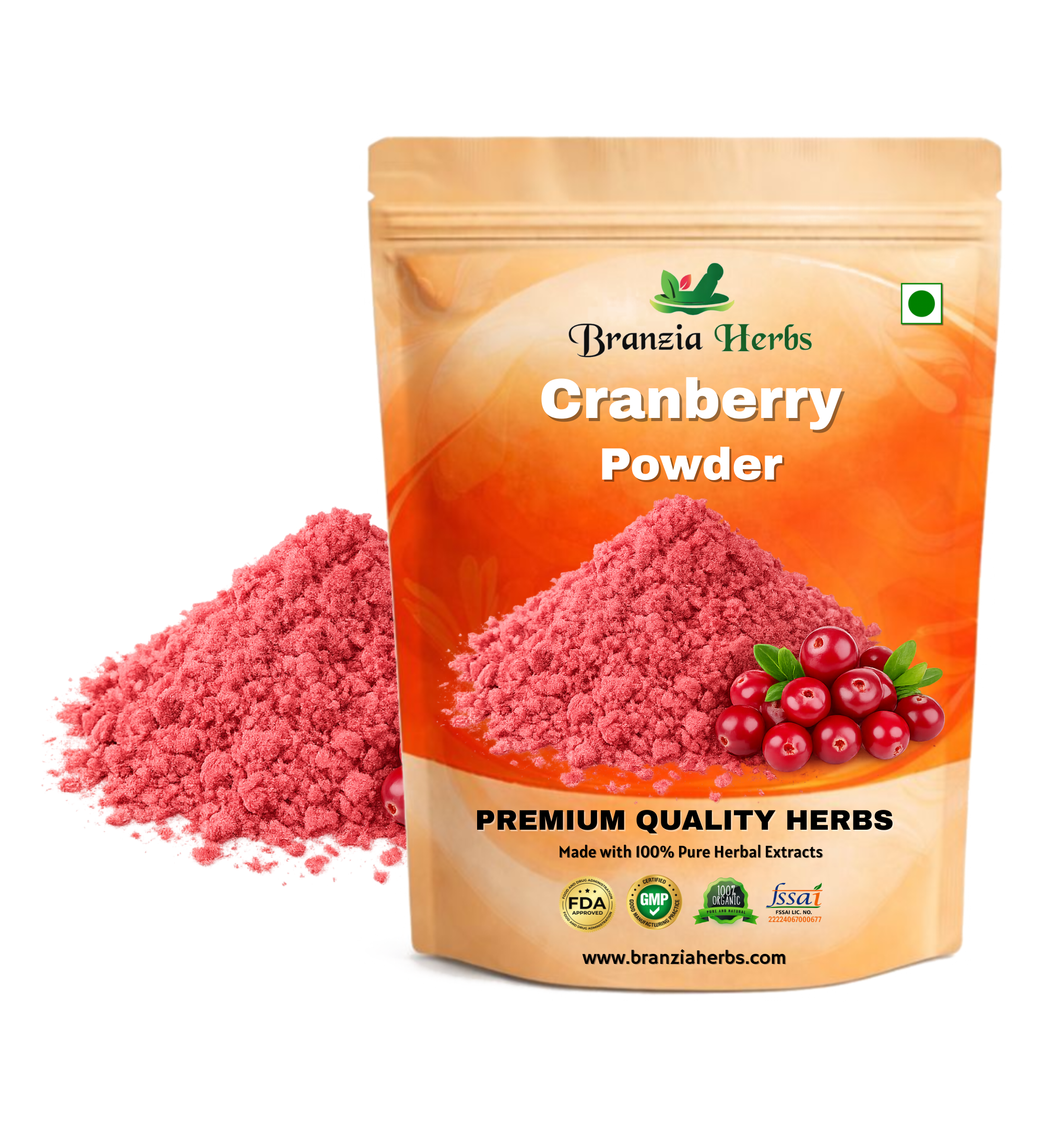 Cranberry powder - Branzia Herbs
