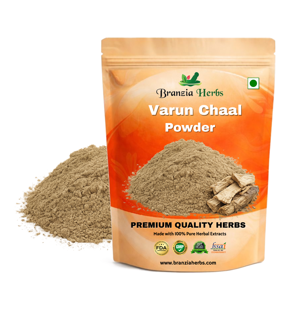 Varun Chaal-Crataeva Nurvala-Raw Herbs-Barun Chhal powder - Branzia Herbs
