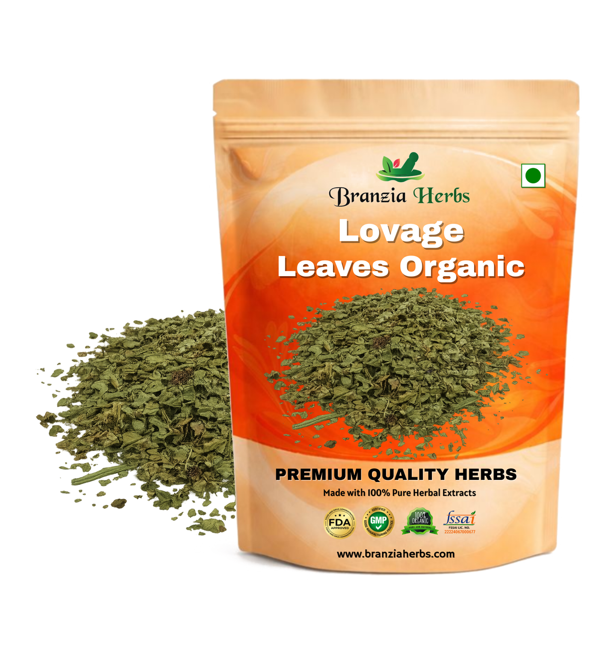 Lovage Leaves Organic Wholesale Branzia Herbs