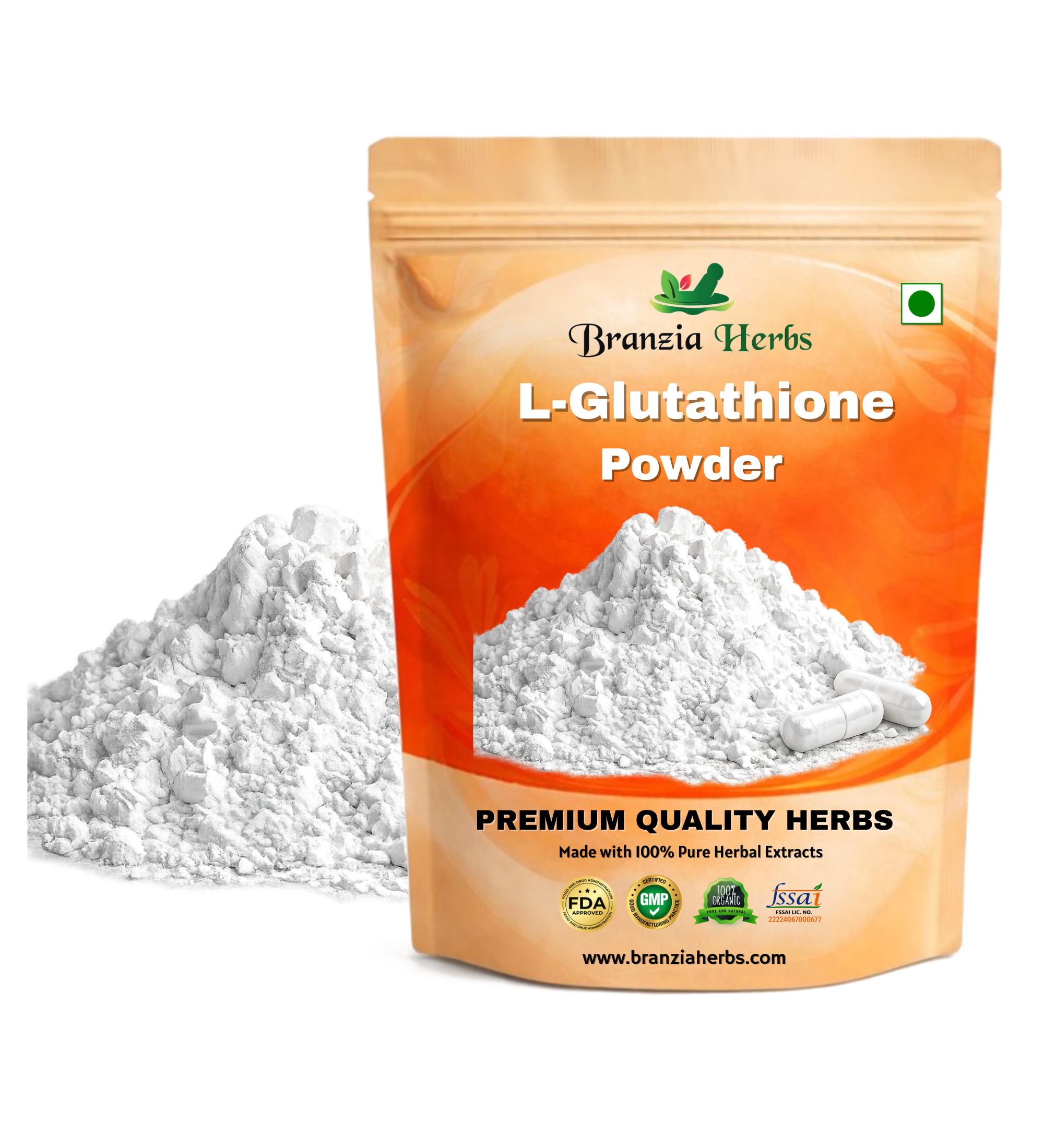 L-Glutathione Powder - Branzia Herbs