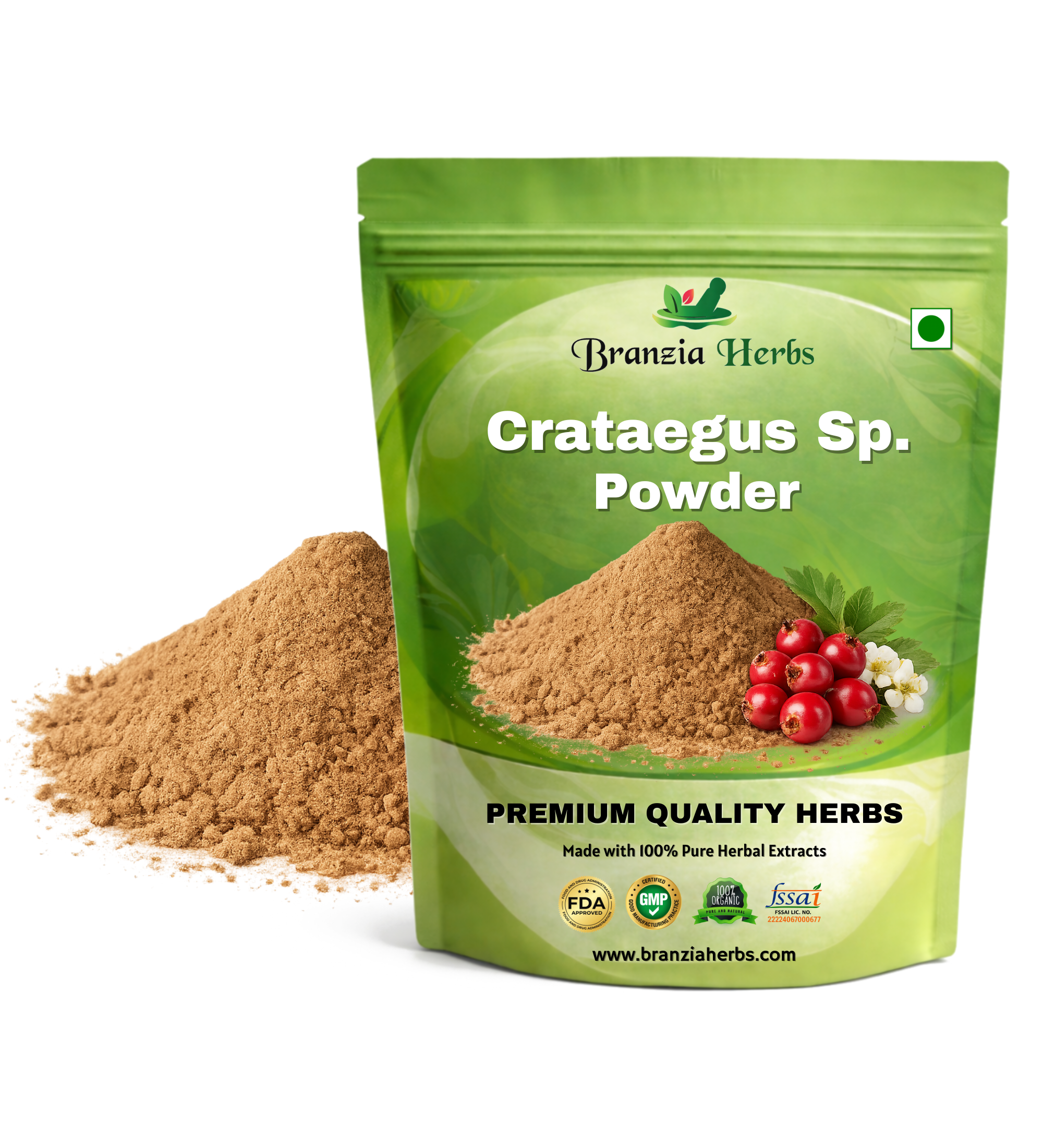 Crataegus Sp. Extract Powder - Branzia Herbs