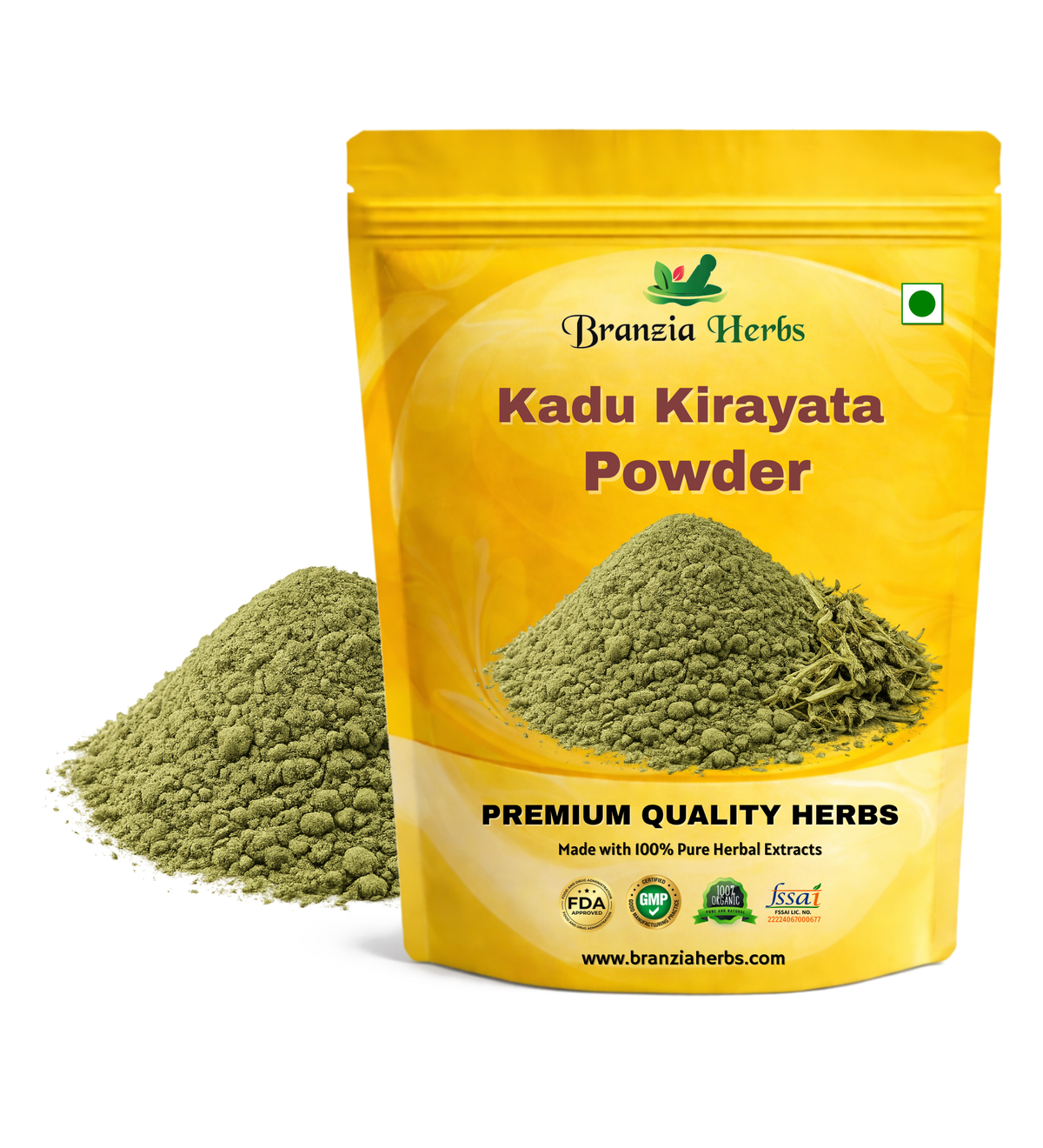 Kadu Kirayata Powder - Branzia Herbs