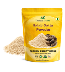 Natural Salab Gatta - Salam Gatta - Saalam Gutta - Saalab Gatta - Orchid Root - Branzia Herbs