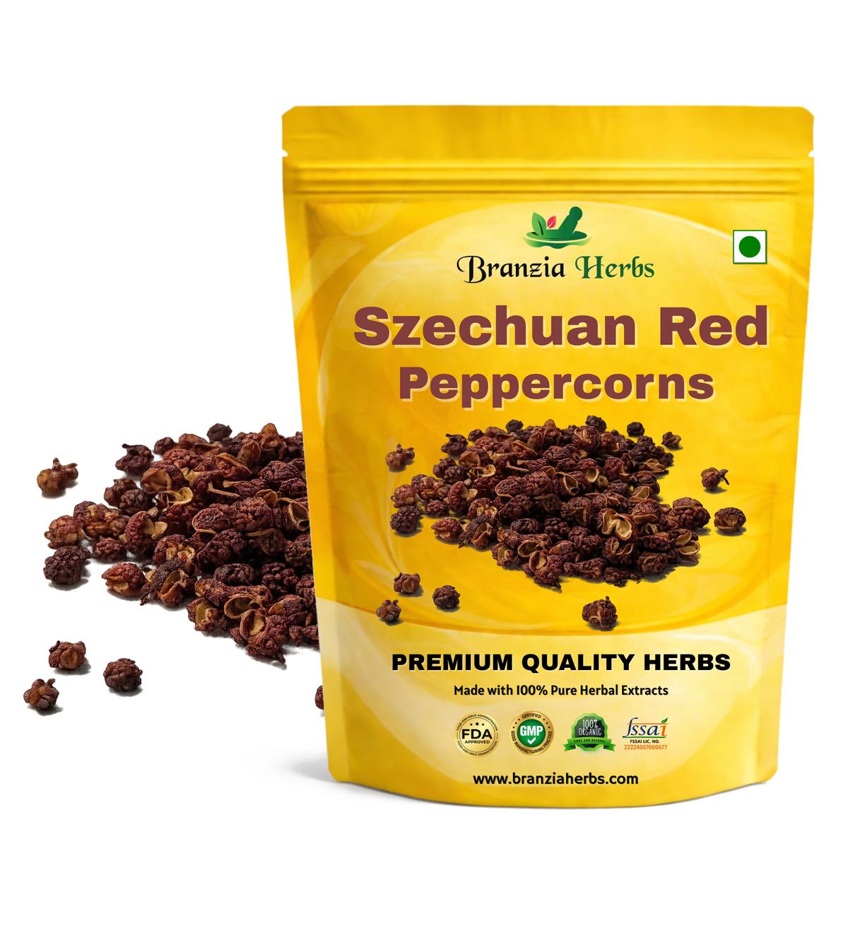 Szechuan Red Peppercorns Wholesale Branzia Herbs