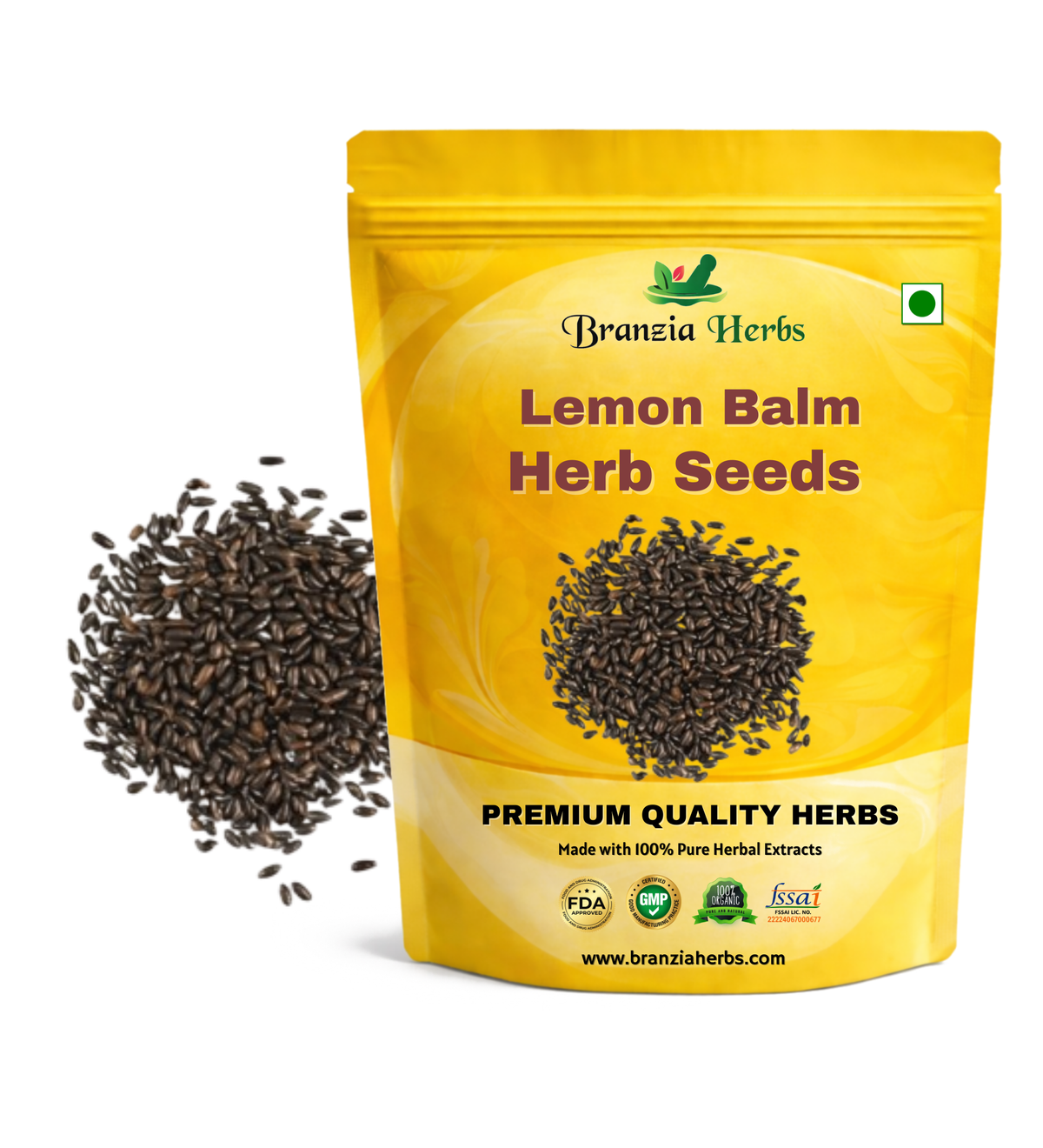 Lemon Balm Herb Seeds Branzia Herbs