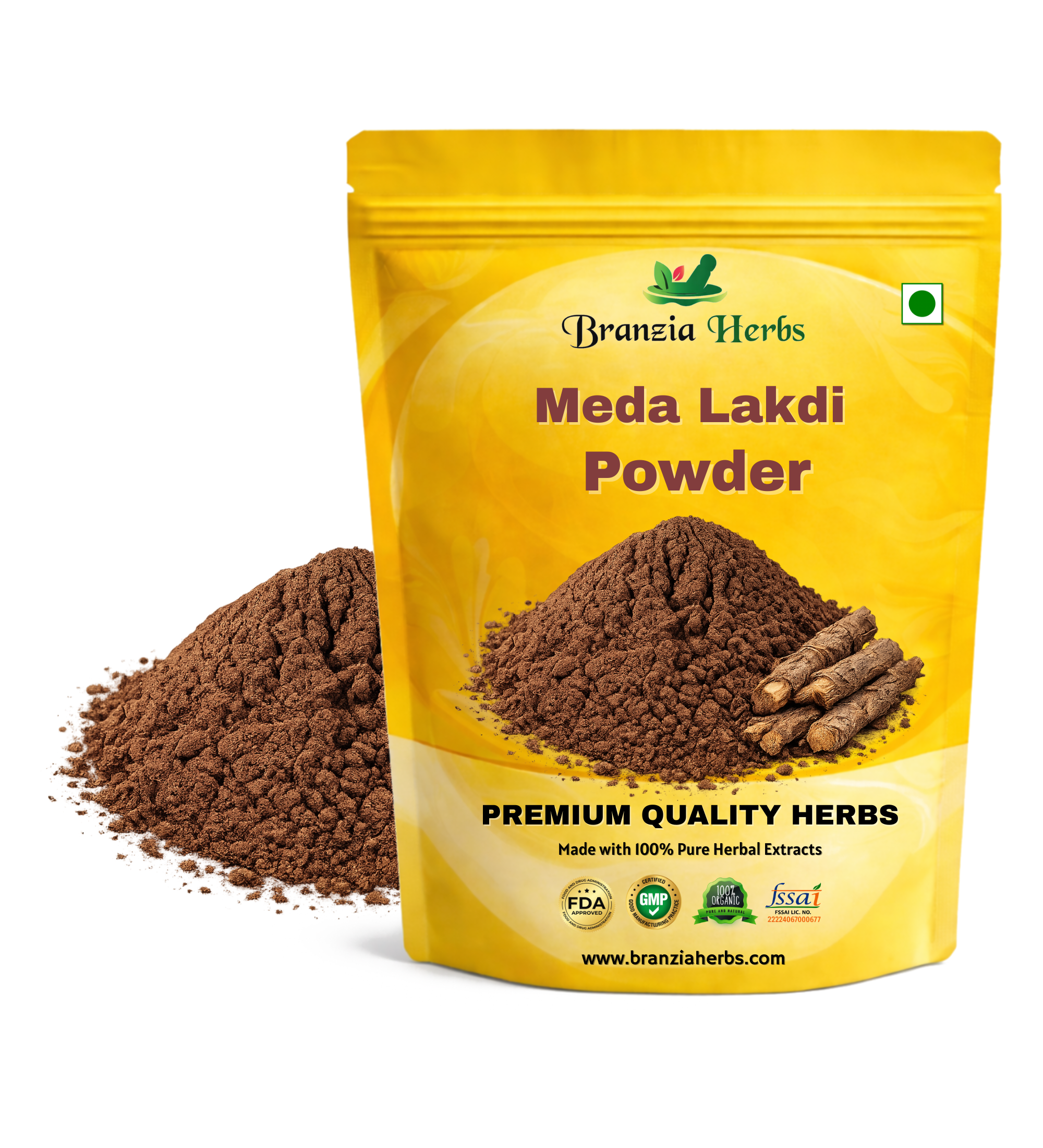 Meda Lakdi Churna – Maida Lakdi Powder – Litsea glutinosa - Branzia Herbs