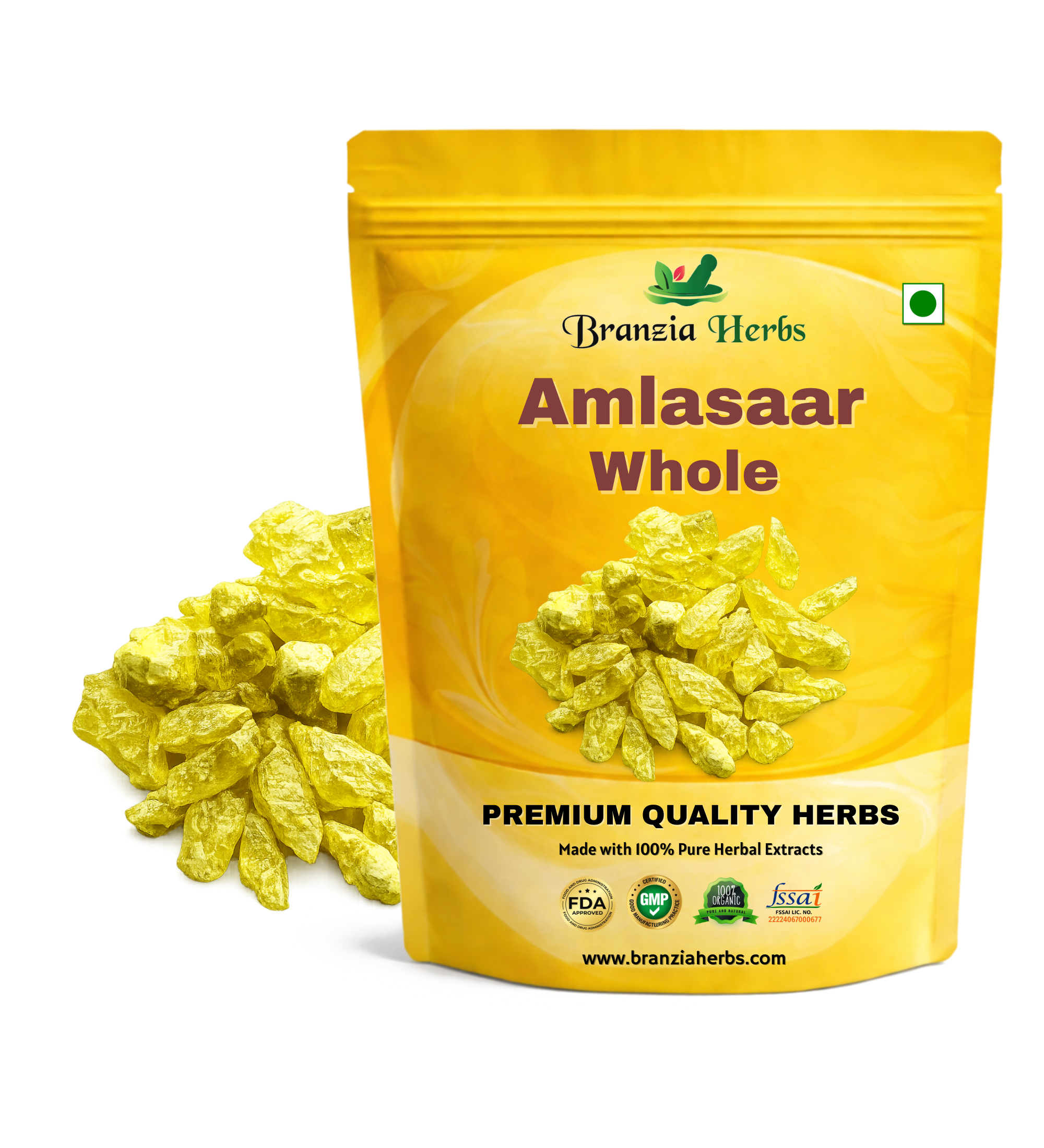Amlasaar - Amalsar - Ghandak - Gandhak - Yellow Sulphur - Branzia Herbs